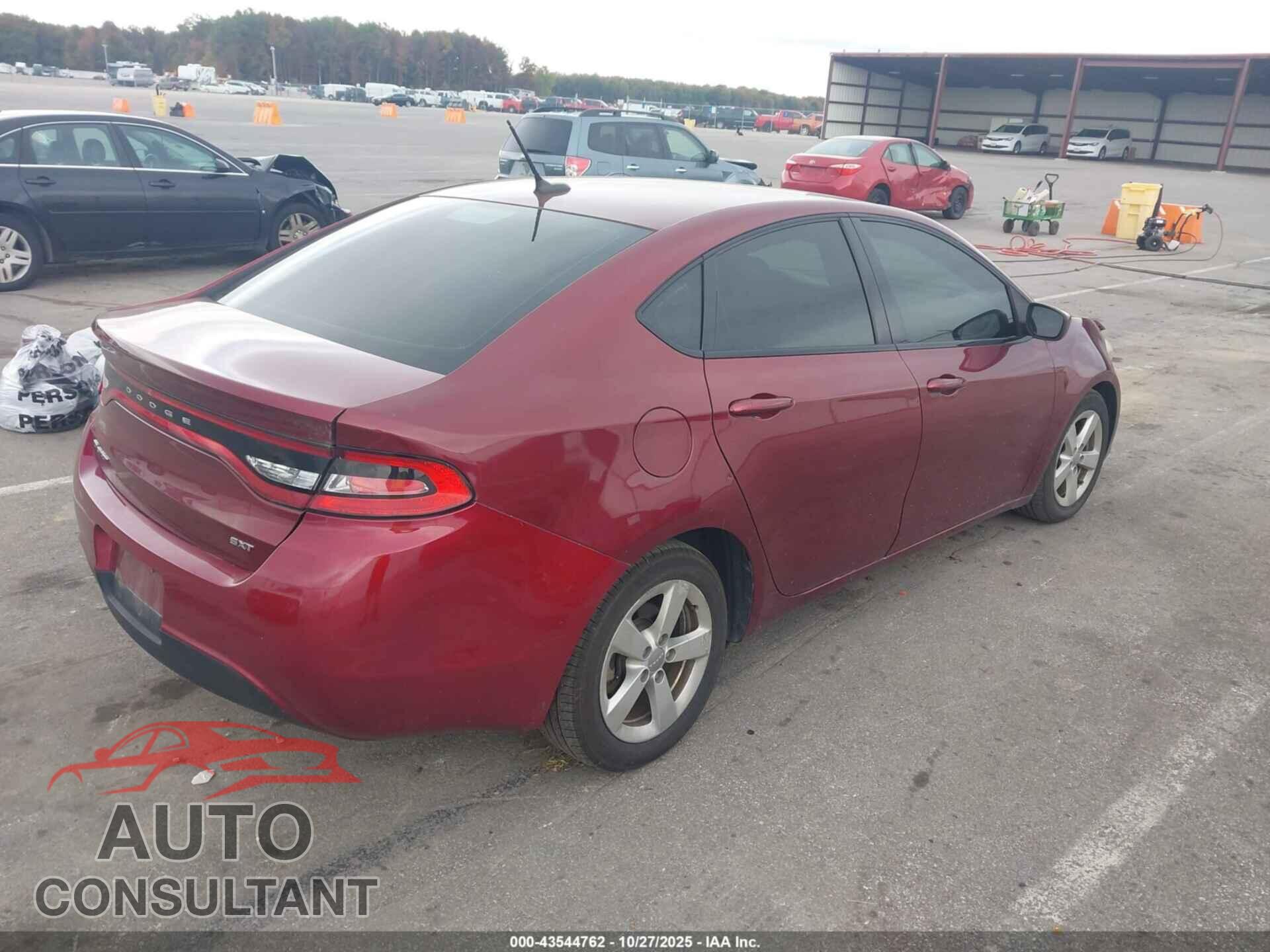 DODGE DART 2015 - 1C3CDFBB5FD351155