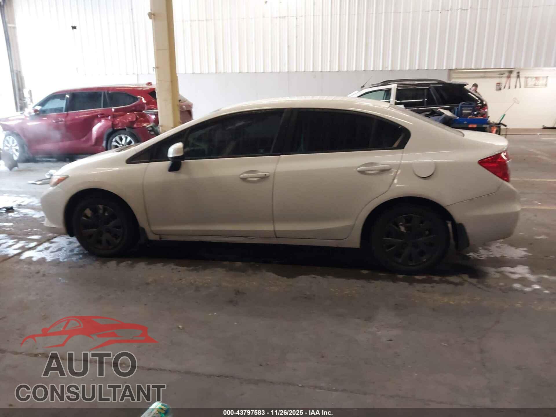 HONDA CIVIC 2012 - 19XFB2F56CE090897