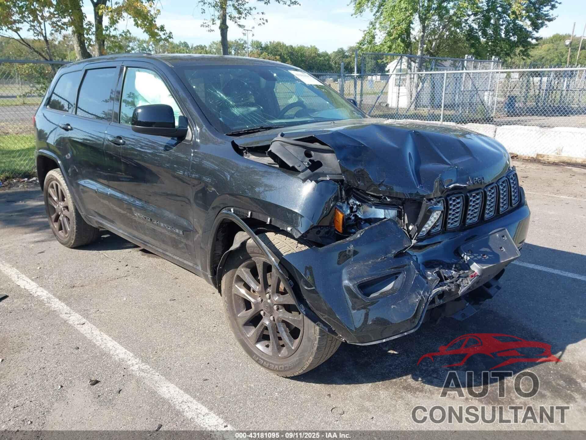 JEEP GRAND CHEROKEE 2017 - 1C4RJFAGXHC814945