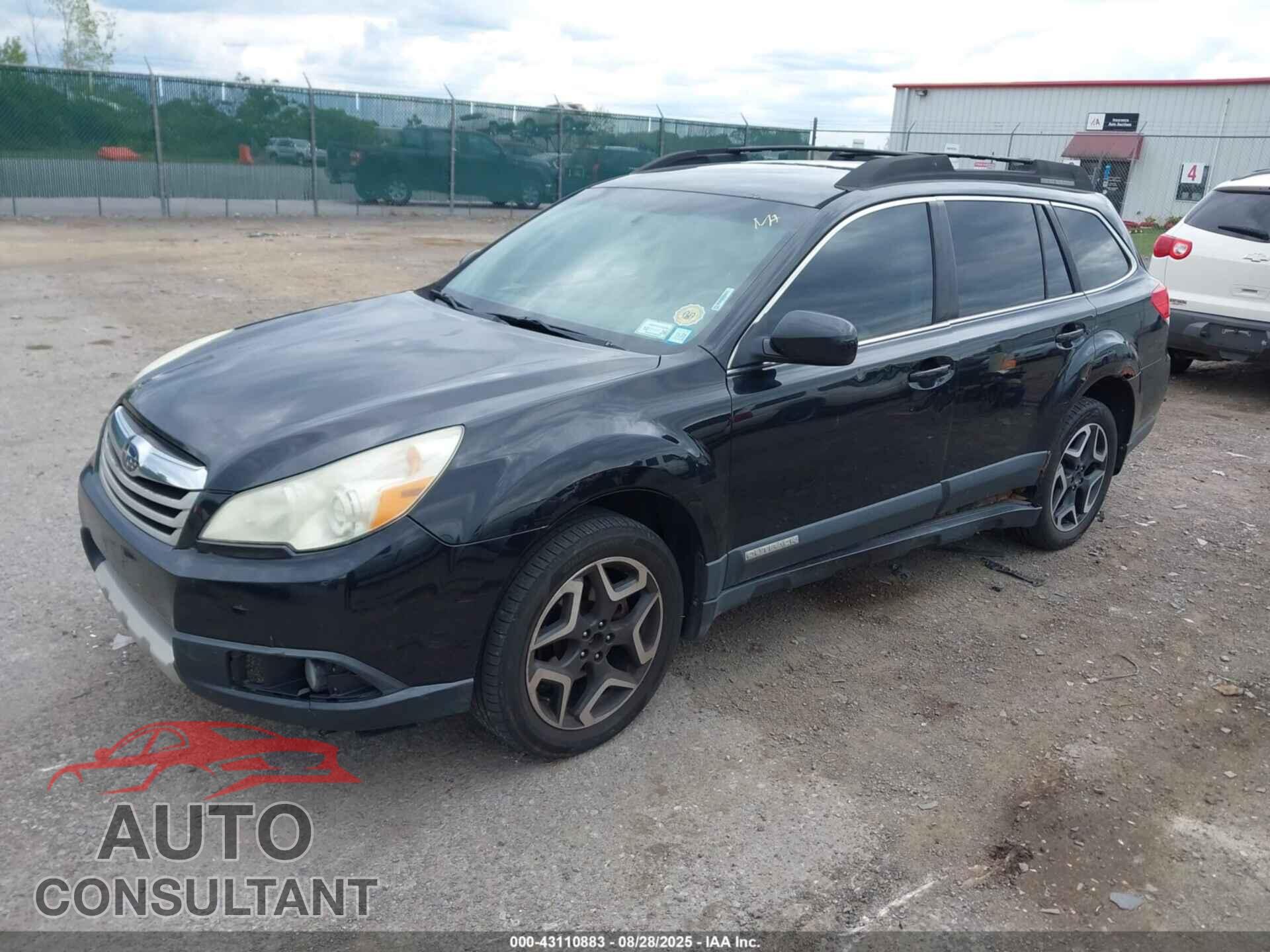 SUBARU OUTBACK 2011 - 4S4BRBCC8B3379858