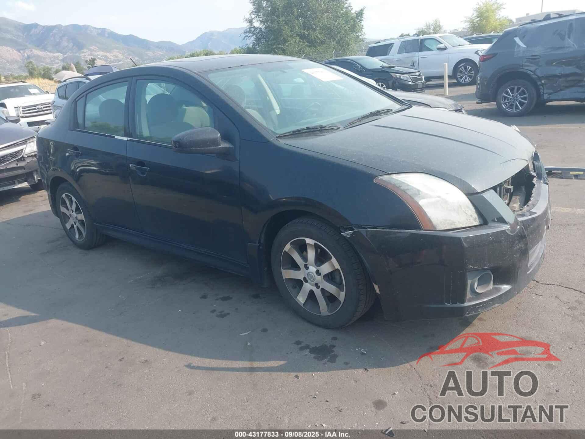 NISSAN SENTRA 2012 - 3N1AB6AP8CL705345
