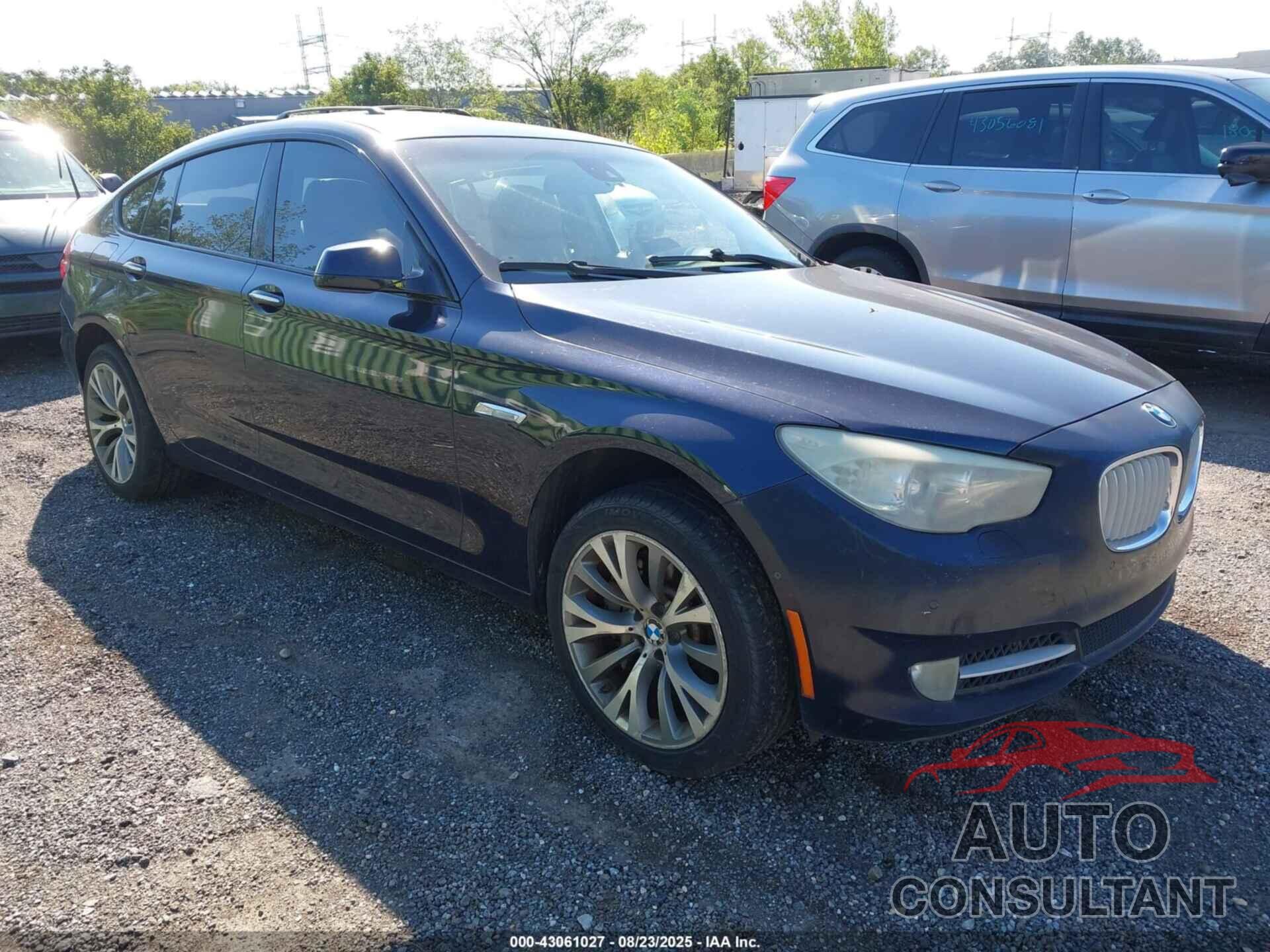 BMW 550I GRAN TURISMO 2010 - WBASN4C56AC208664