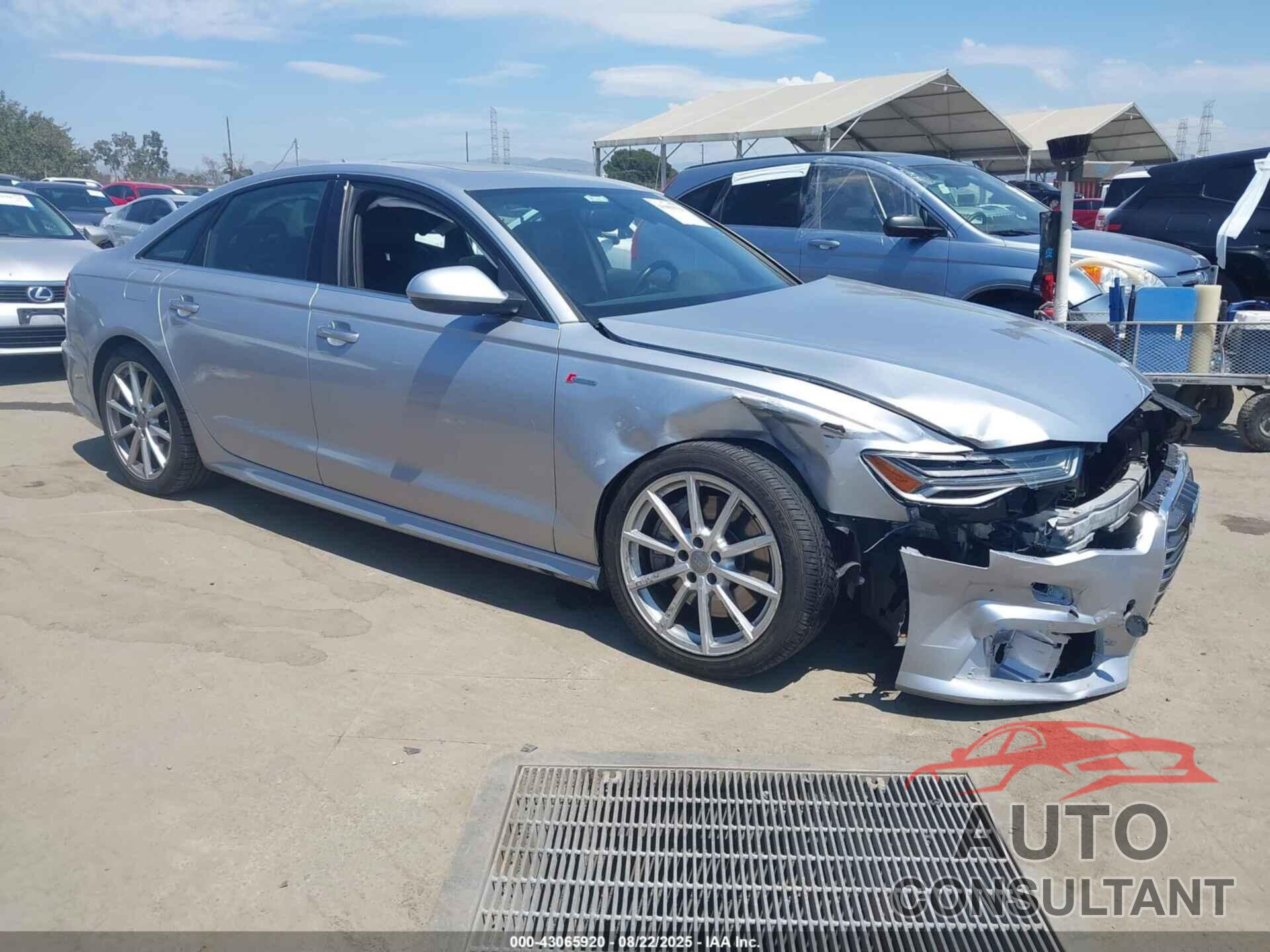 AUDI A6 2017 - WAUF2AFC9HN124713