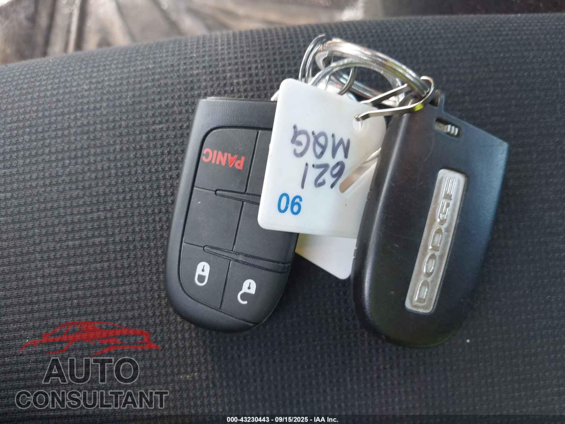 DODGE DURANGO 2014 - 1C4RDJAG3EC450163