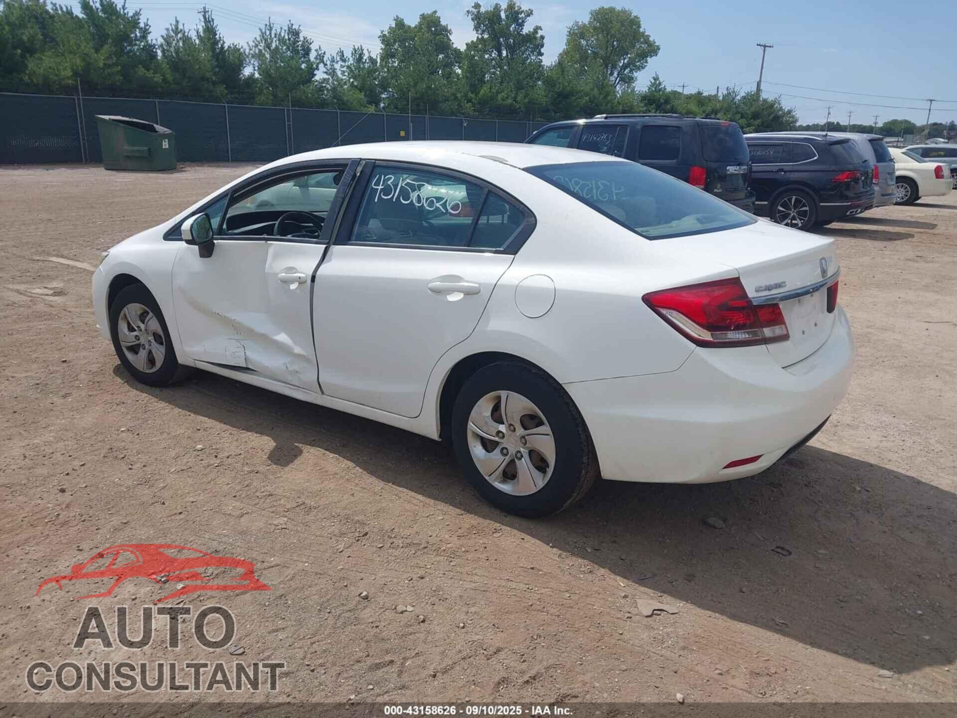 HONDA CIVIC 2014 - 19XFB2F5XEE013310