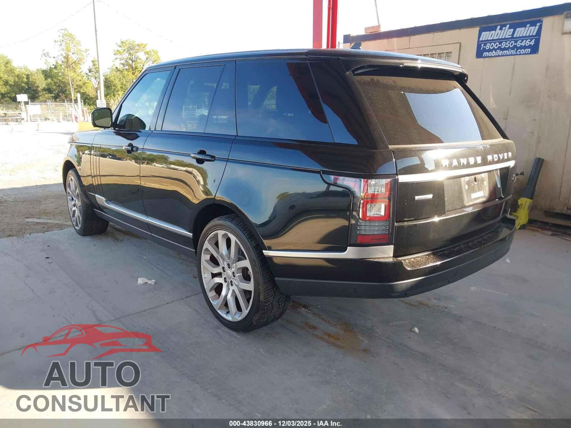 LAND ROVER RANGE ROVER 2015 - SALGS2TF7FA213074