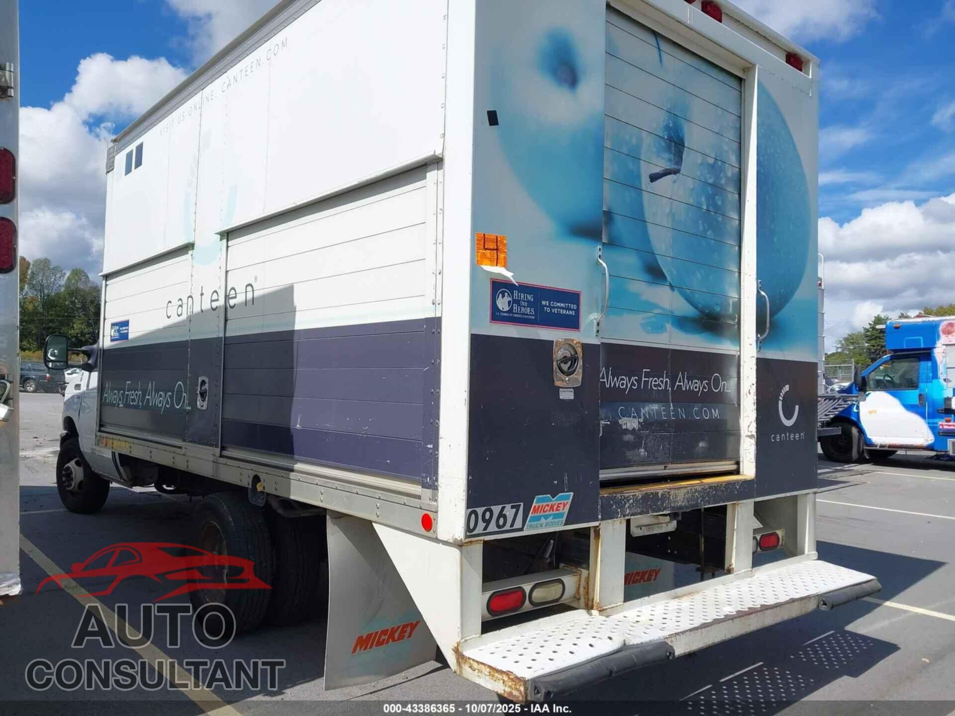 FORD E-450 CUTAWAY 2012 - 1FDXE4FL1CDA60967