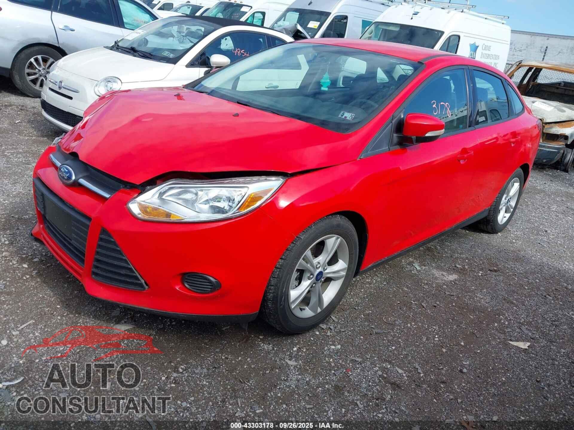 FORD FOCUS 2014 - 1FADP3F25EL435437