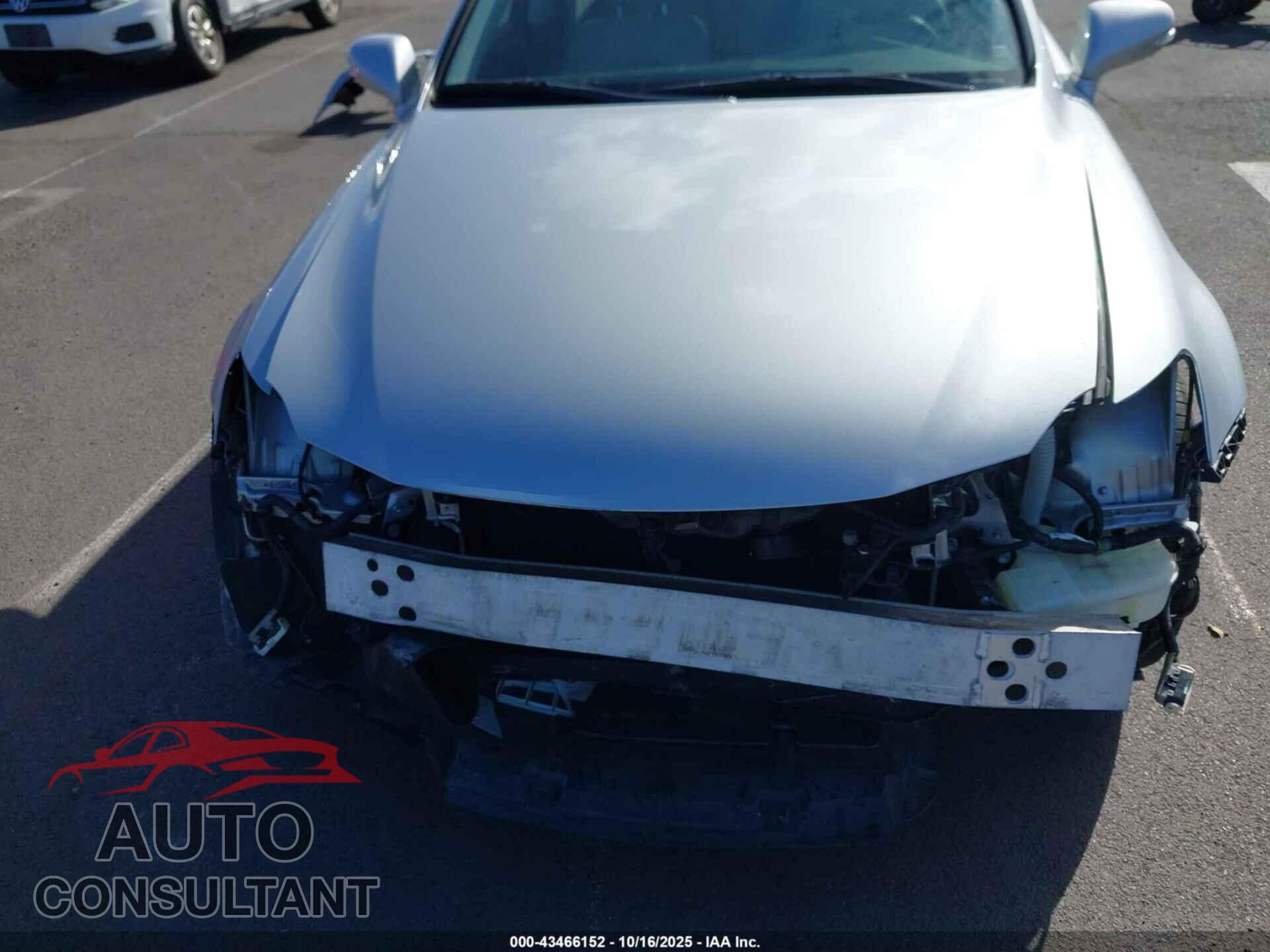 LEXUS IS 250 2012 - JTHBF5C28C5167424