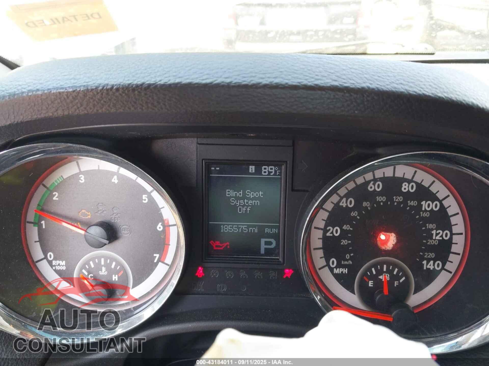 DODGE DURANGO 2011 - 1D4SE5GT7BC712324