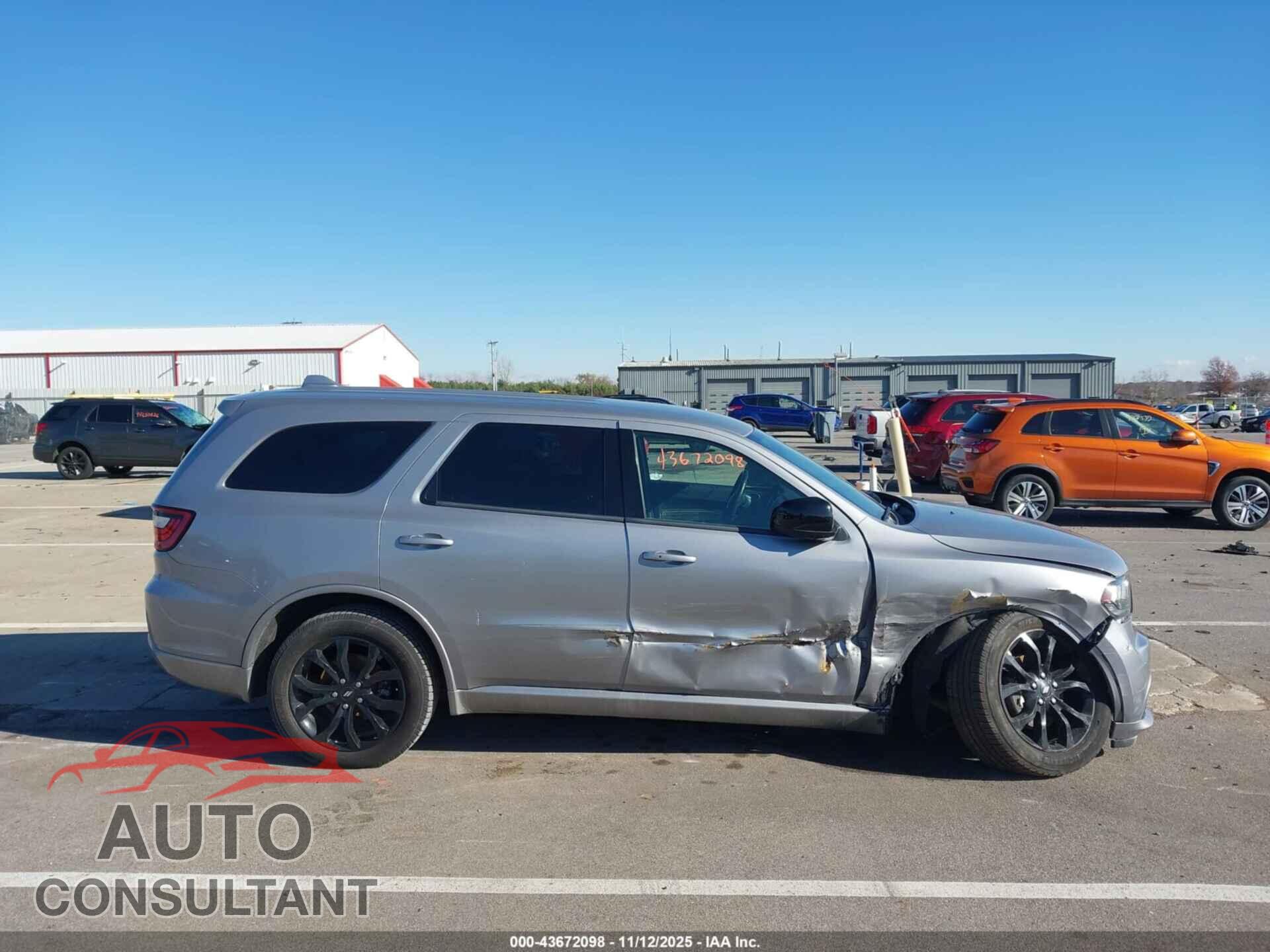 DODGE DURANGO 2019 - 1C4RDJAGXKC848191