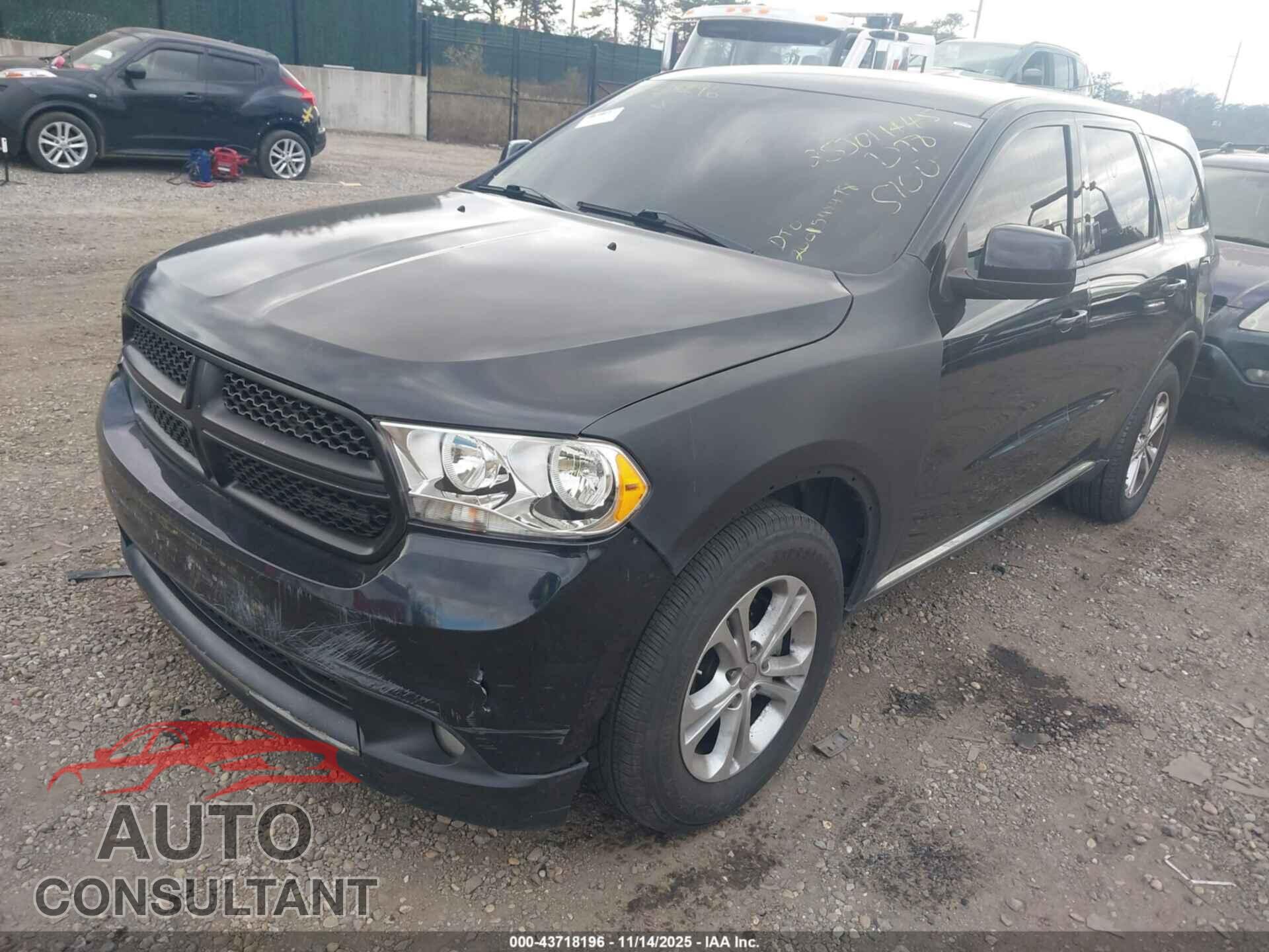 DODGE DURANGO 2011 - 1D4RE2GG3BC616187