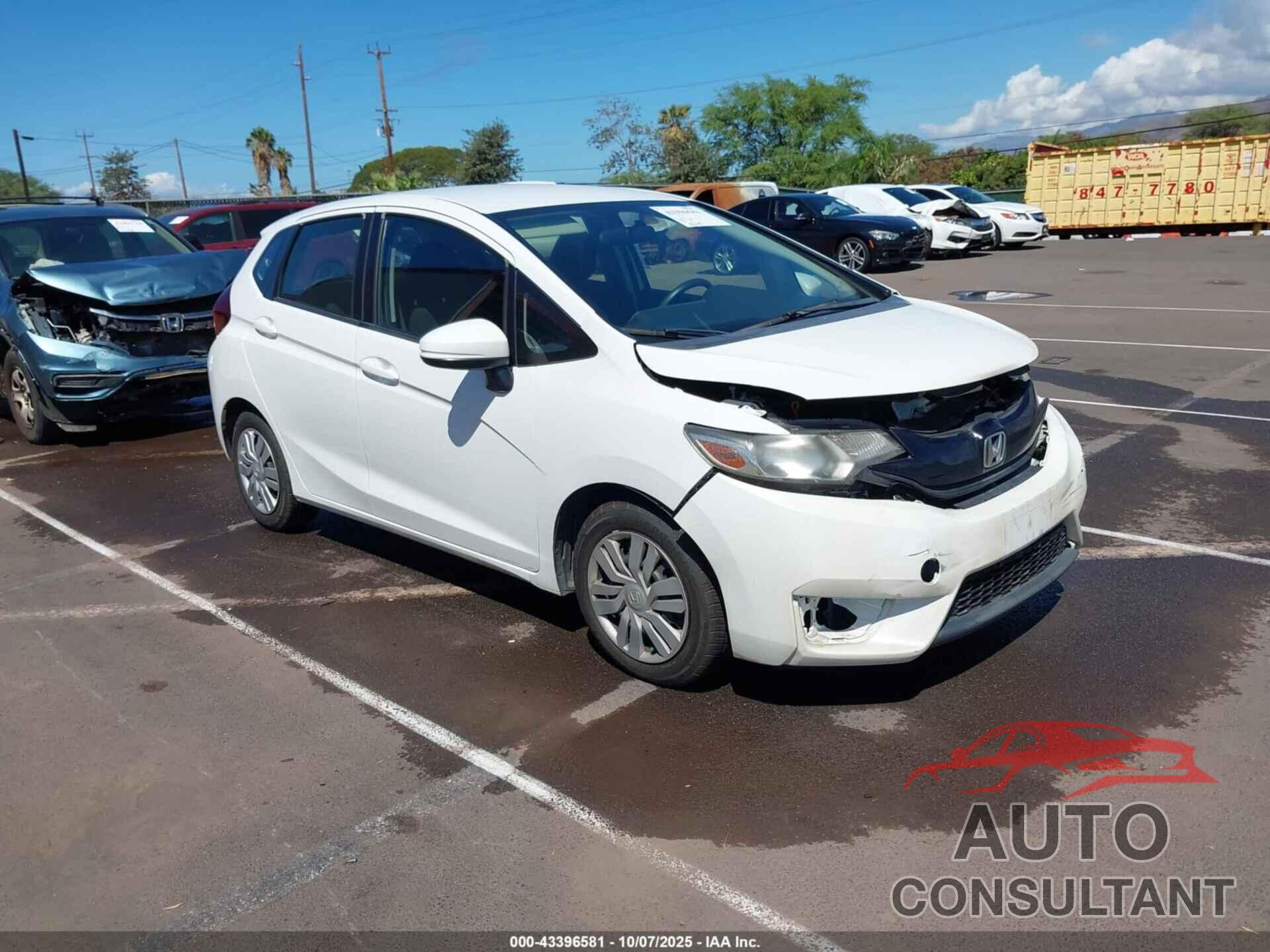 HONDA FIT 2016 - JHMGK5H58GX030272