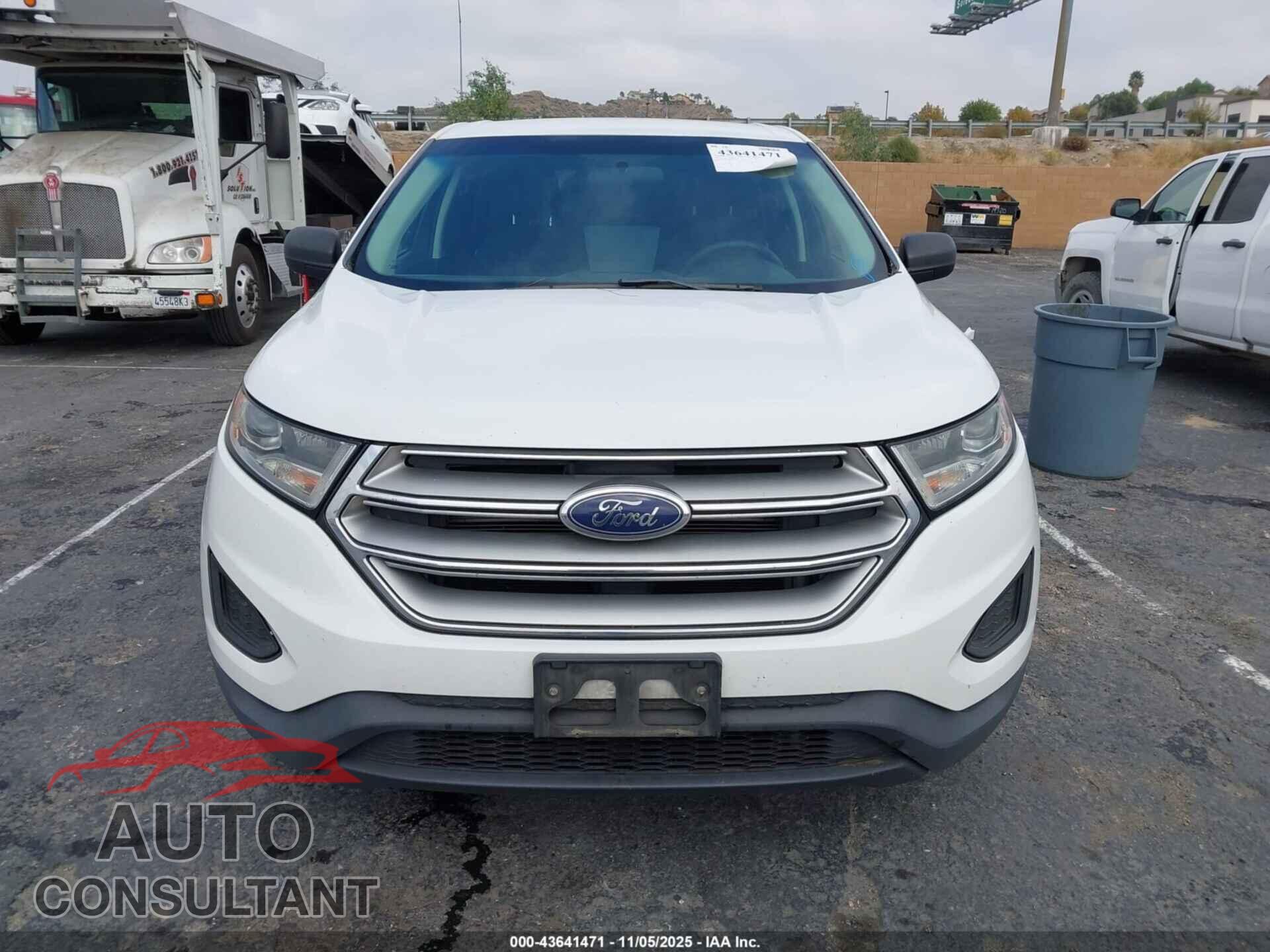 FORD EDGE 2015 - 2FMTK3G87FBC35101