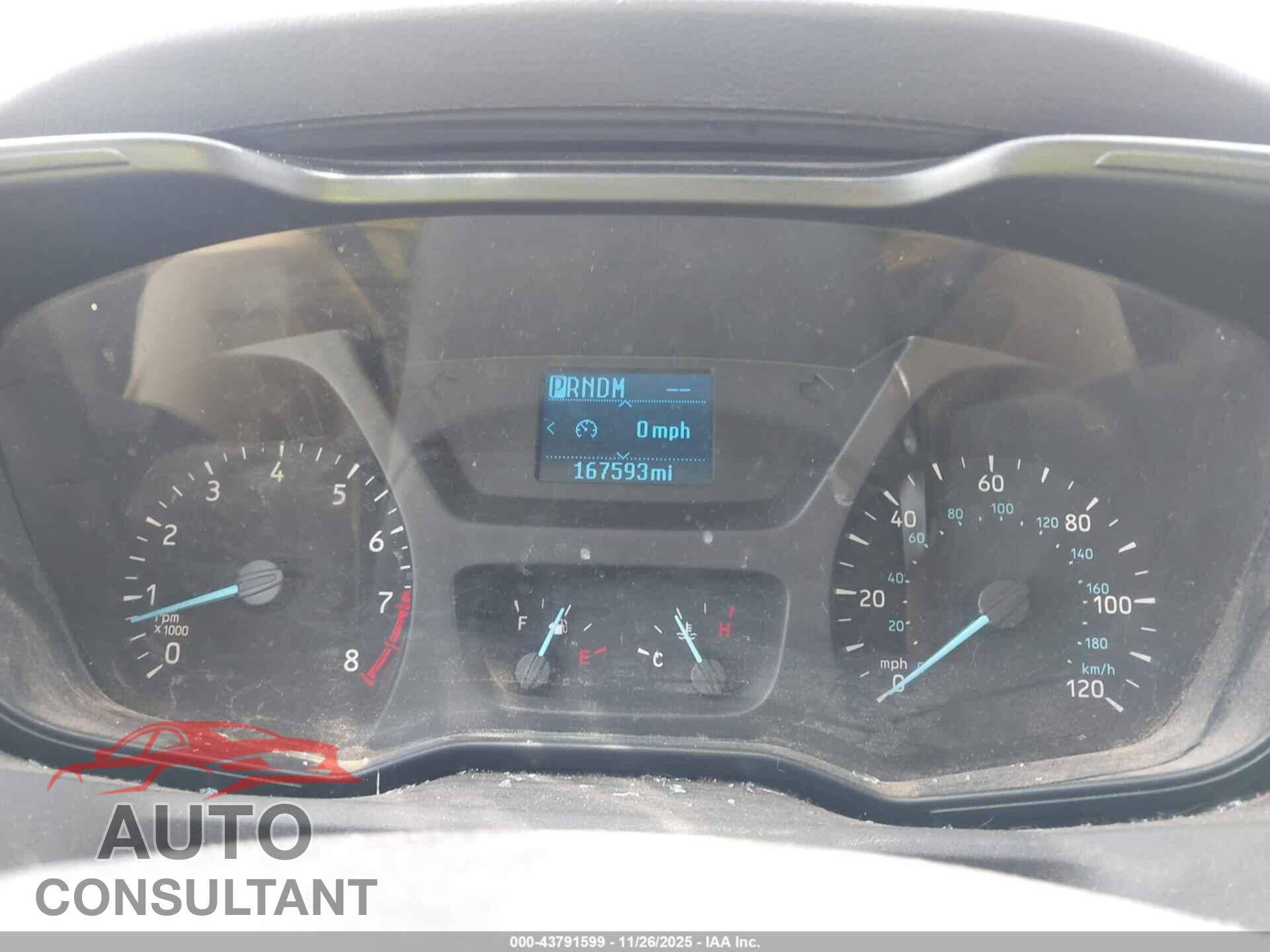 FORD TRANSIT-150 2017 - 1FTYE1ZM3HKB25462