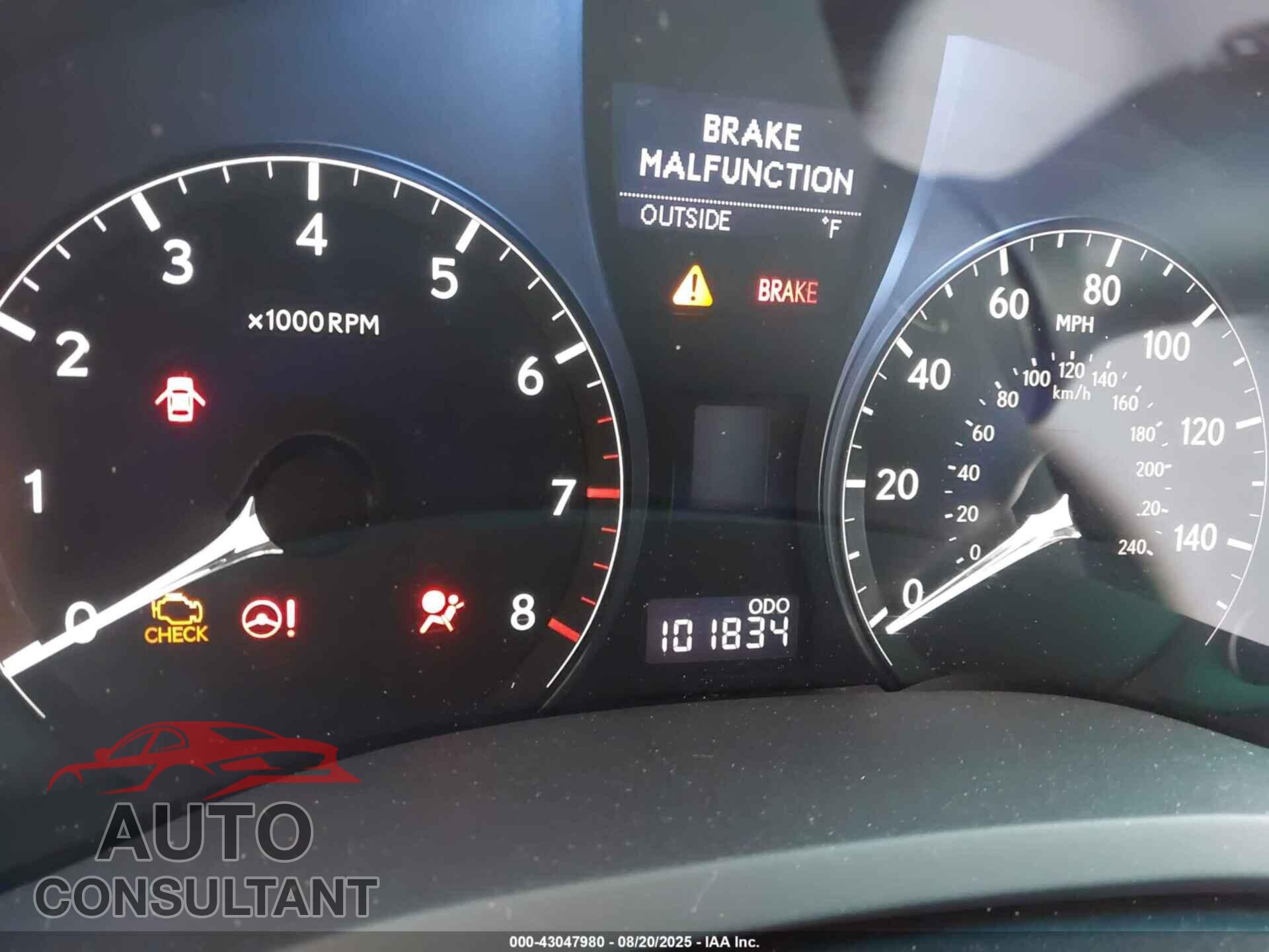 LEXUS RX 350 2011 - 2T2BK1BA4BC087405