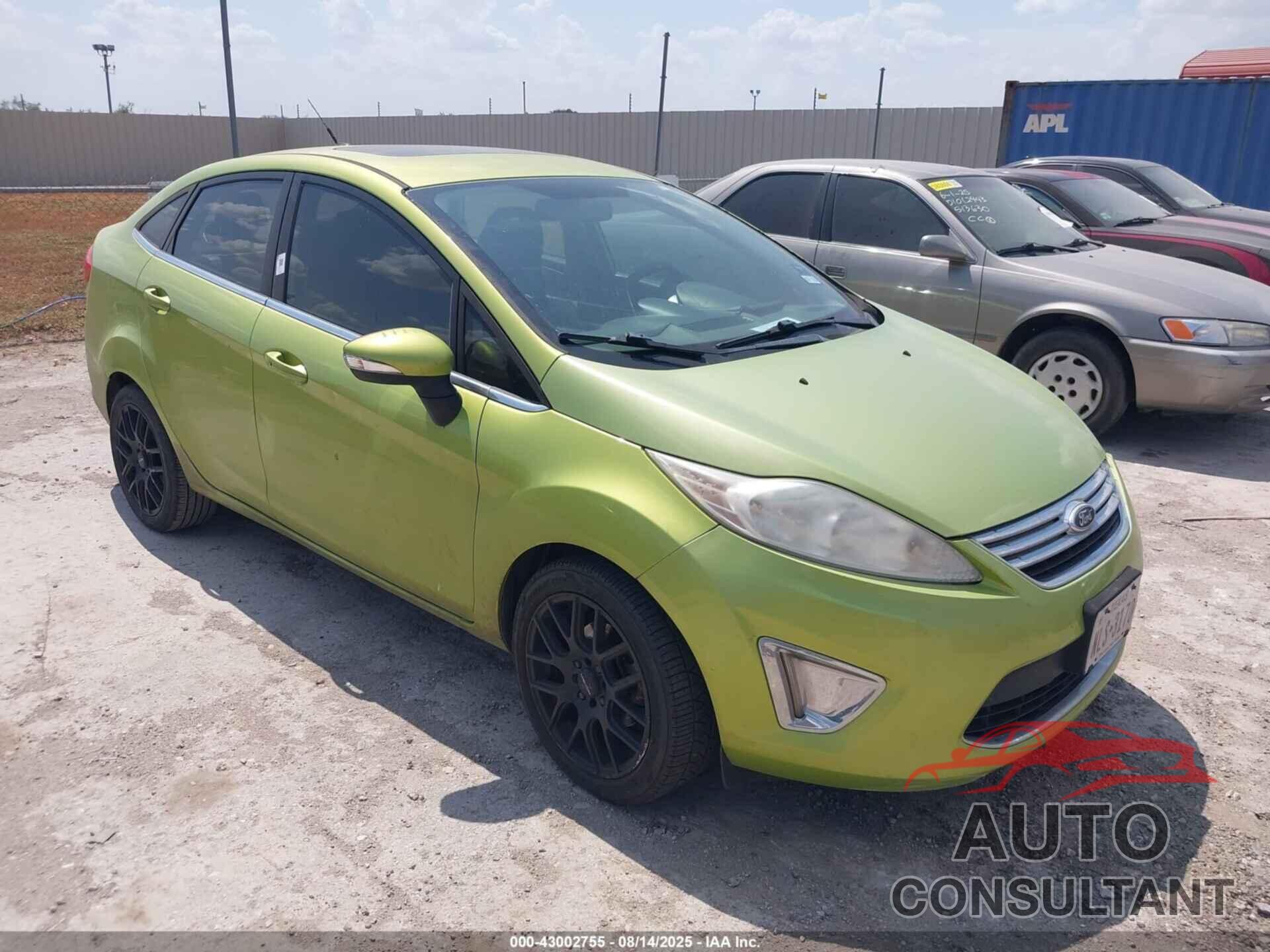 FORD FIESTA 2013 - 3FADP4CJ6DM176679