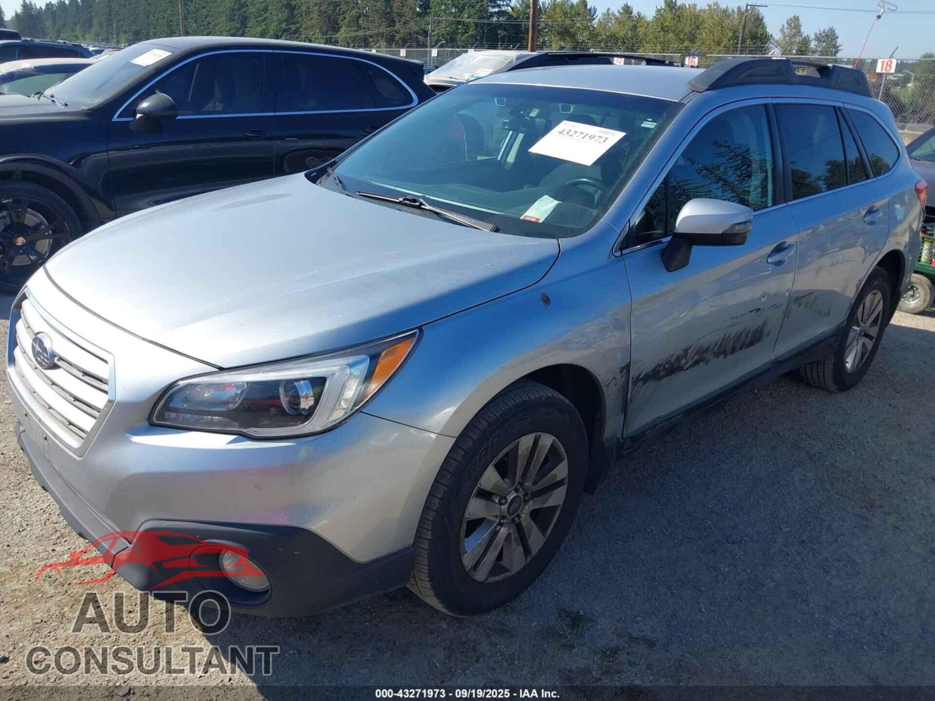 SUBARU OUTBACK 2017 - 4S4BSAFC5H3202932