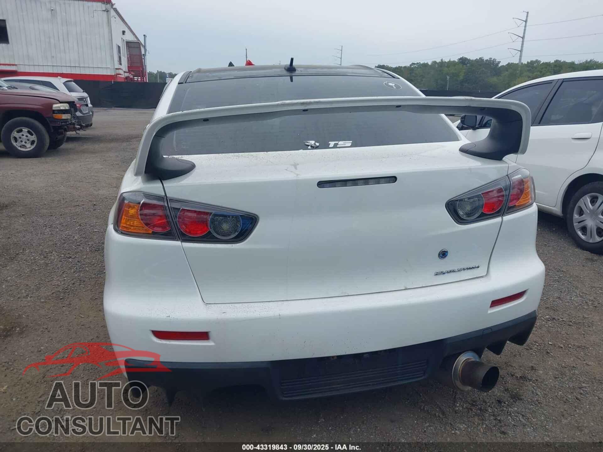 MITSUBISHI LANCER EVOLUTION 2010 - JA32W8FV0AU032433