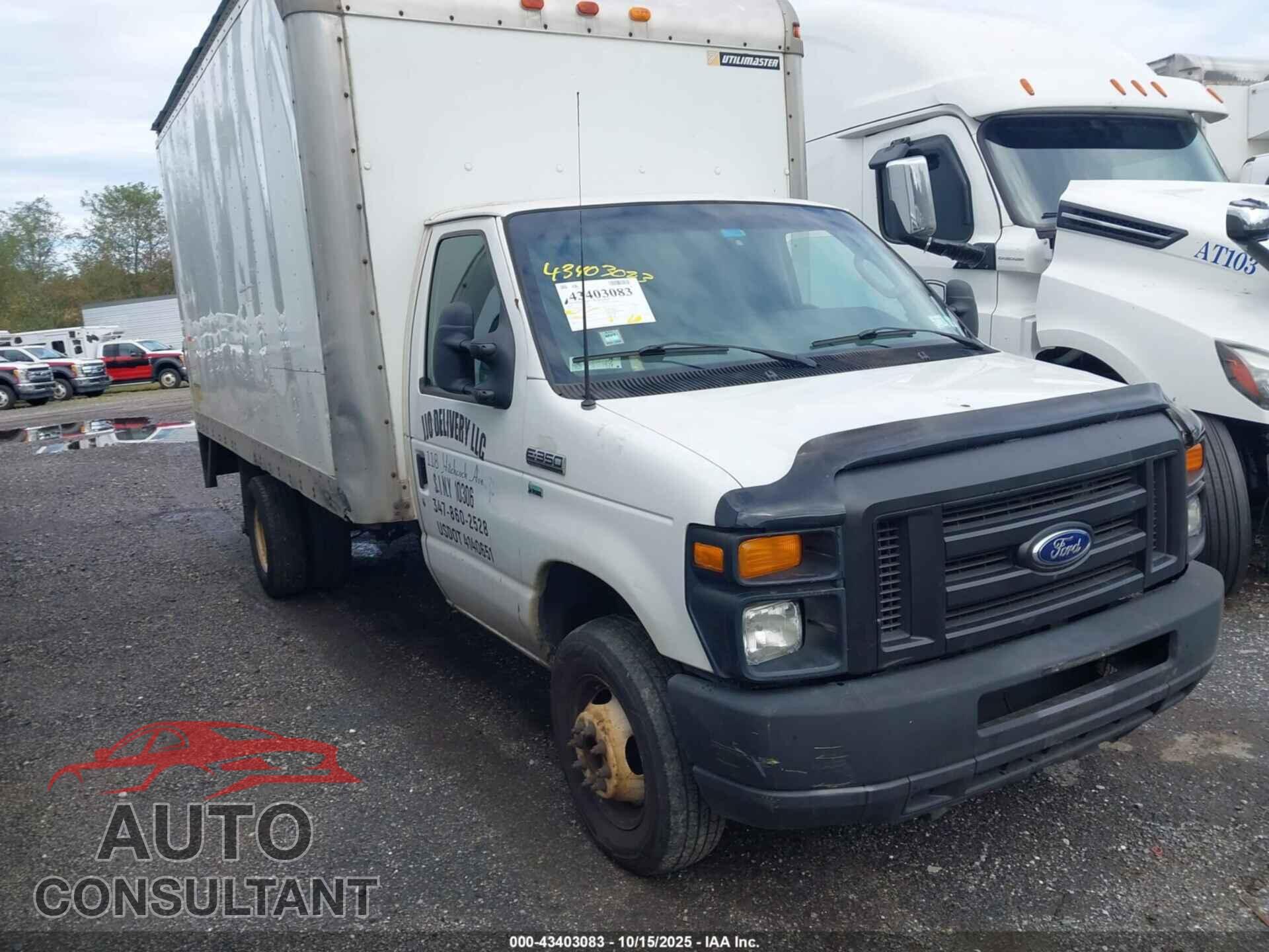 FORD E-350 CUTAWAY 2012 - 1FDWE3FL2CDA58389