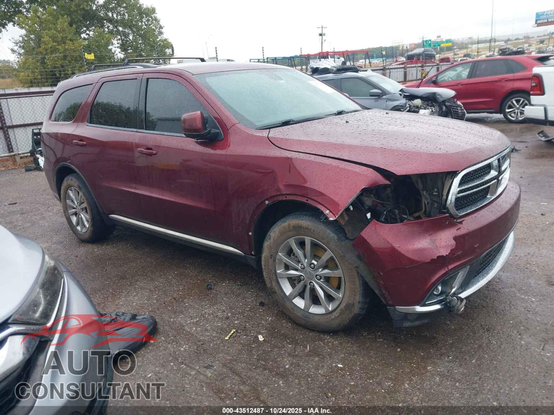 DODGE DURANGO 2018 - 1C4RDHAG2JC444812