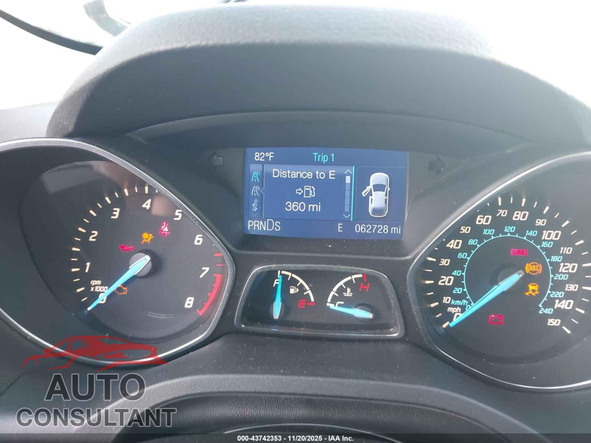 FORD ESCAPE 2013 - 1FMCU0F73DUC13671