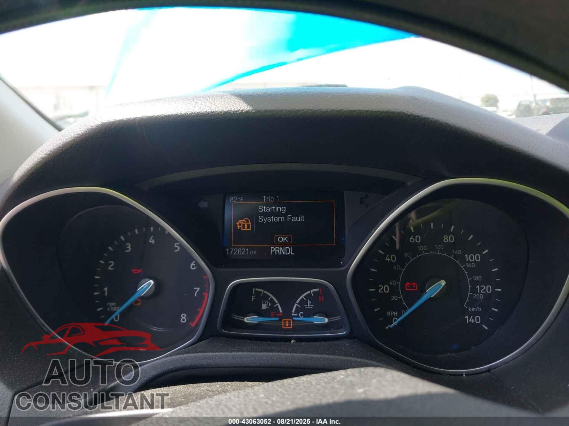 FORD FOCUS 2016 - 1FADP3F2XGL219991