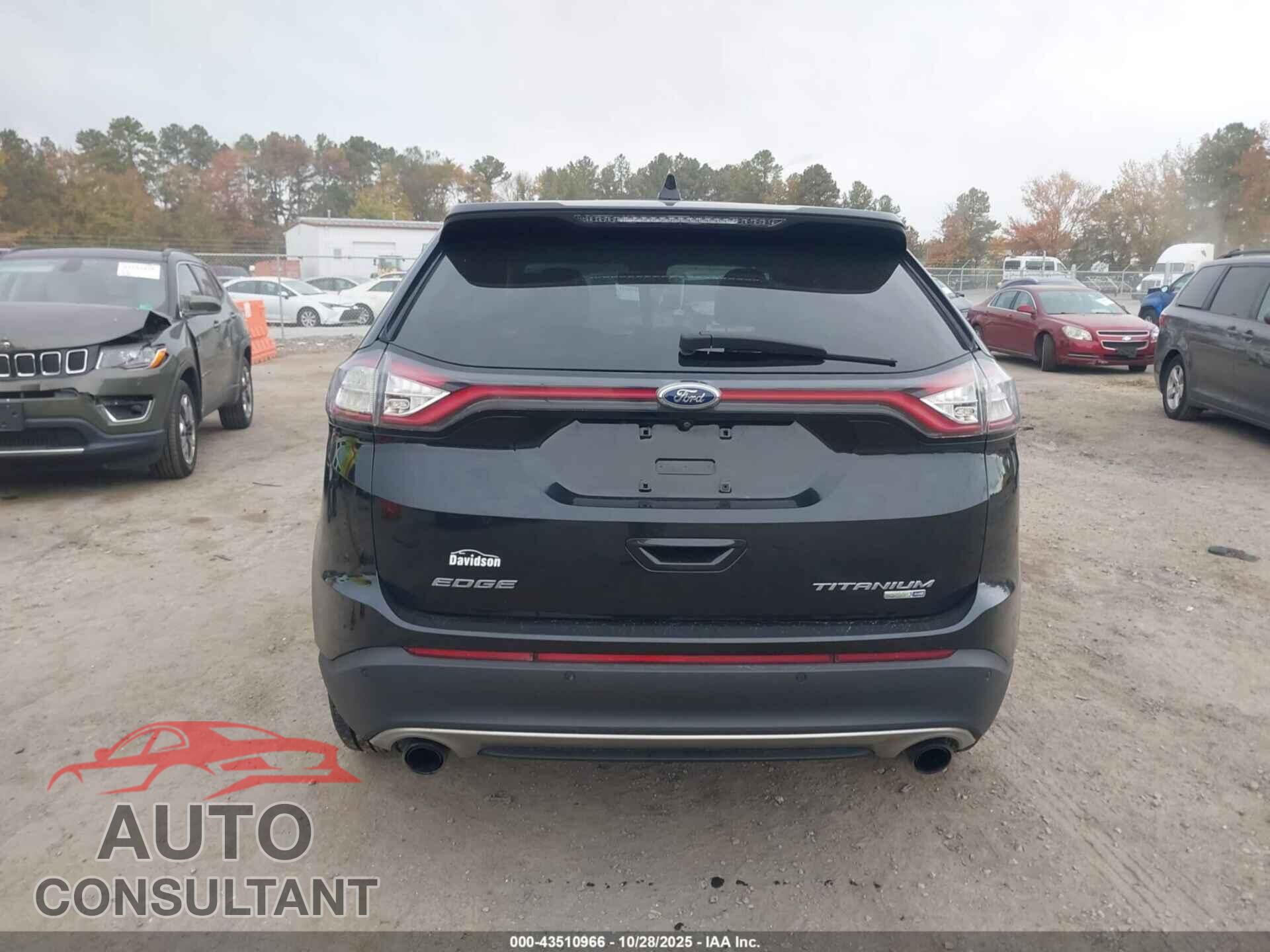 FORD EDGE 2015 - 2FMTK4K98FBB61483