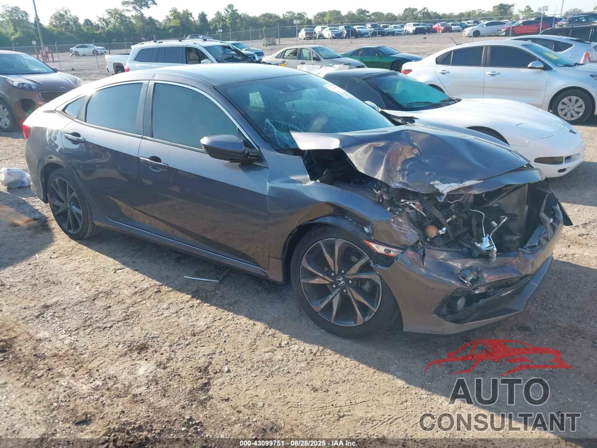 HONDA CIVIC 2019 - 2HGFC2F85KH589511