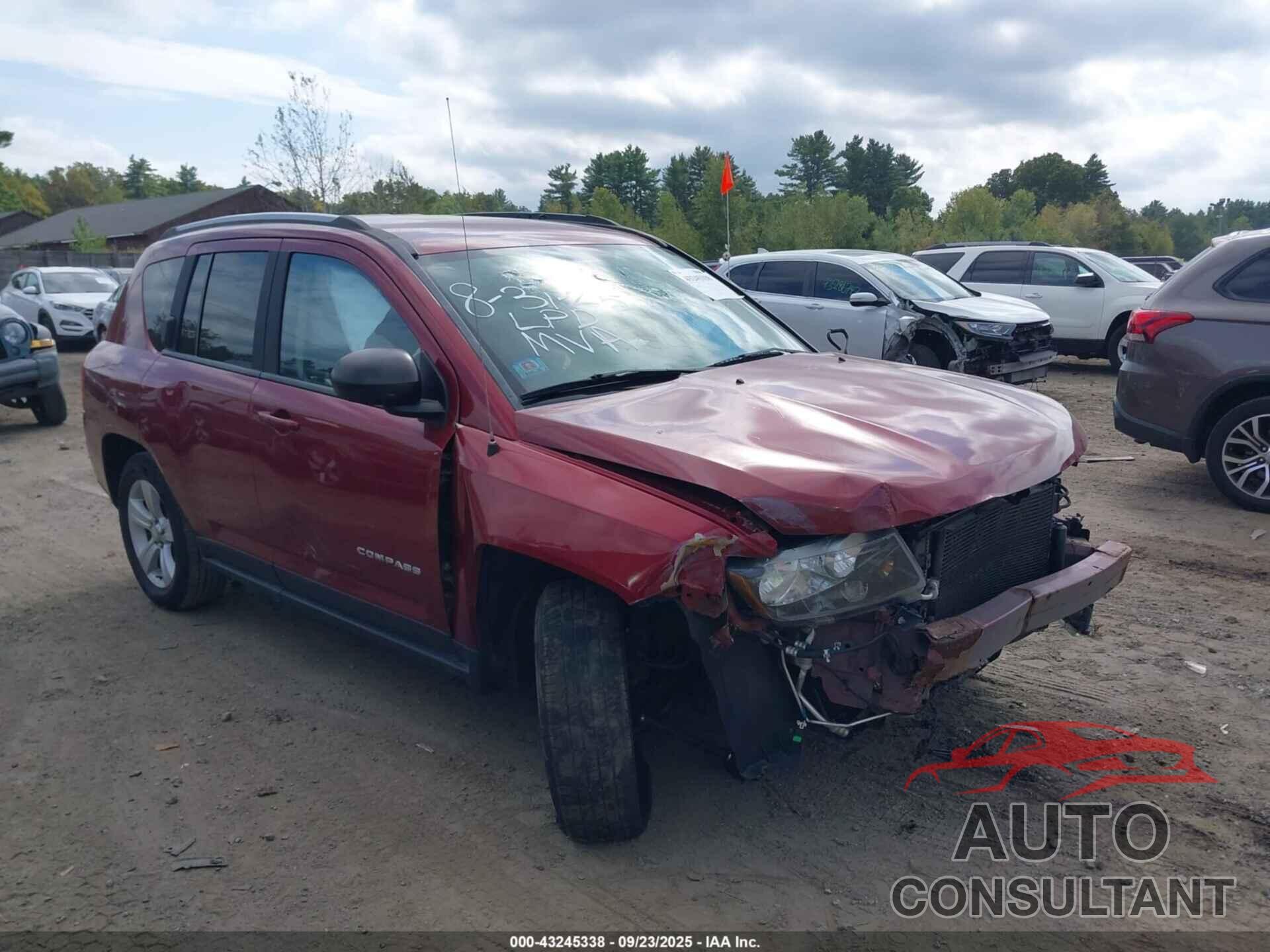 JEEP COMPASS 2016 - 1C4NJDBB3GD521077