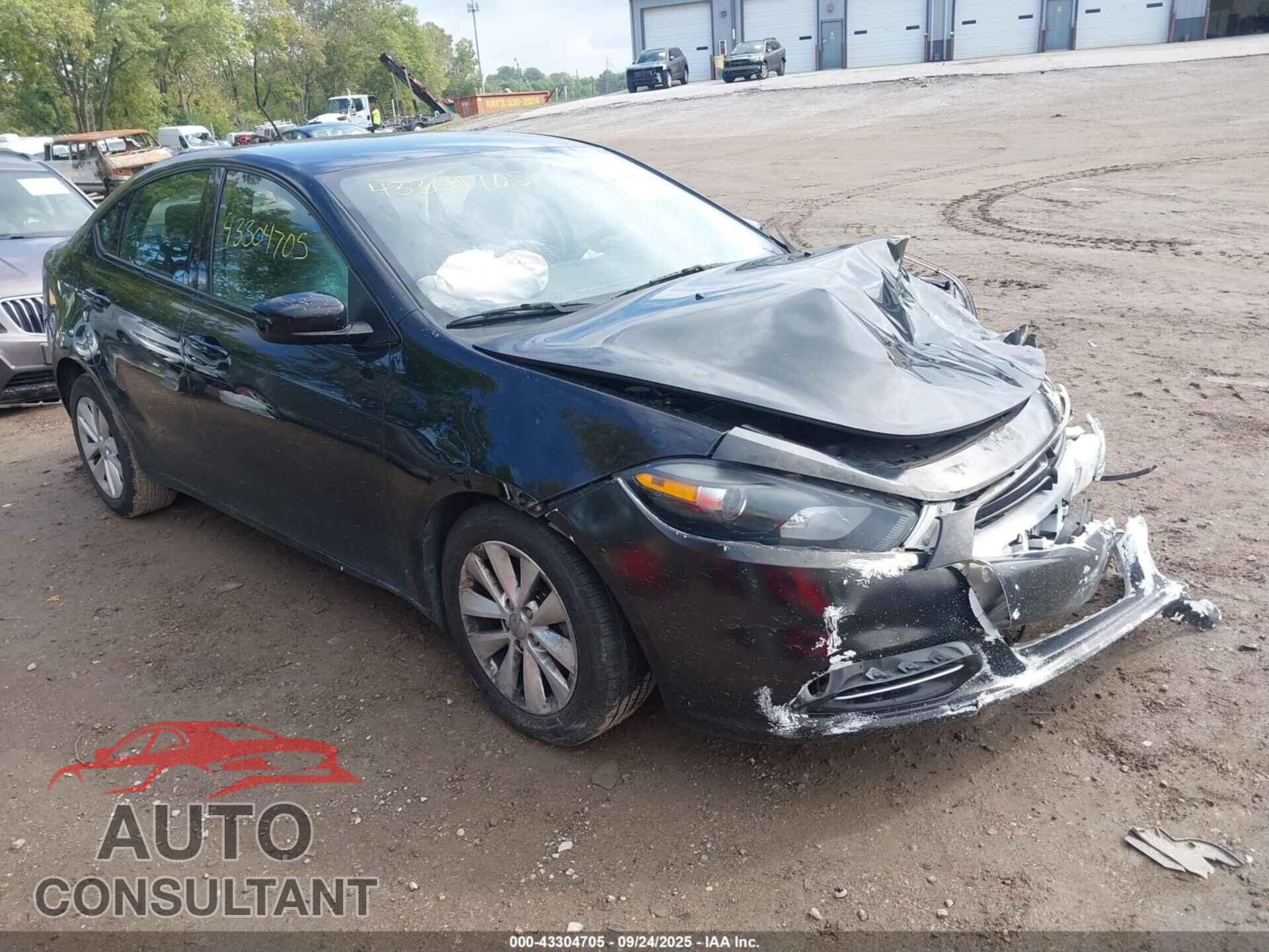 DODGE DART 2014 - 1C3CDFBB7ED910123