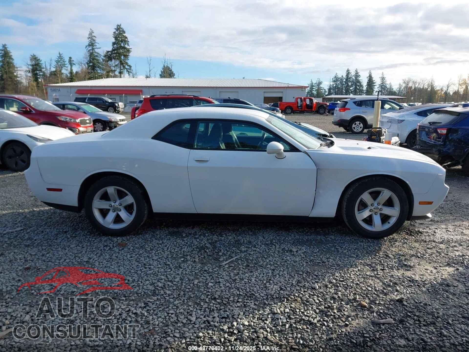 DODGE CHALLENGER 2012 - 2C3CDYAG2CH257564
