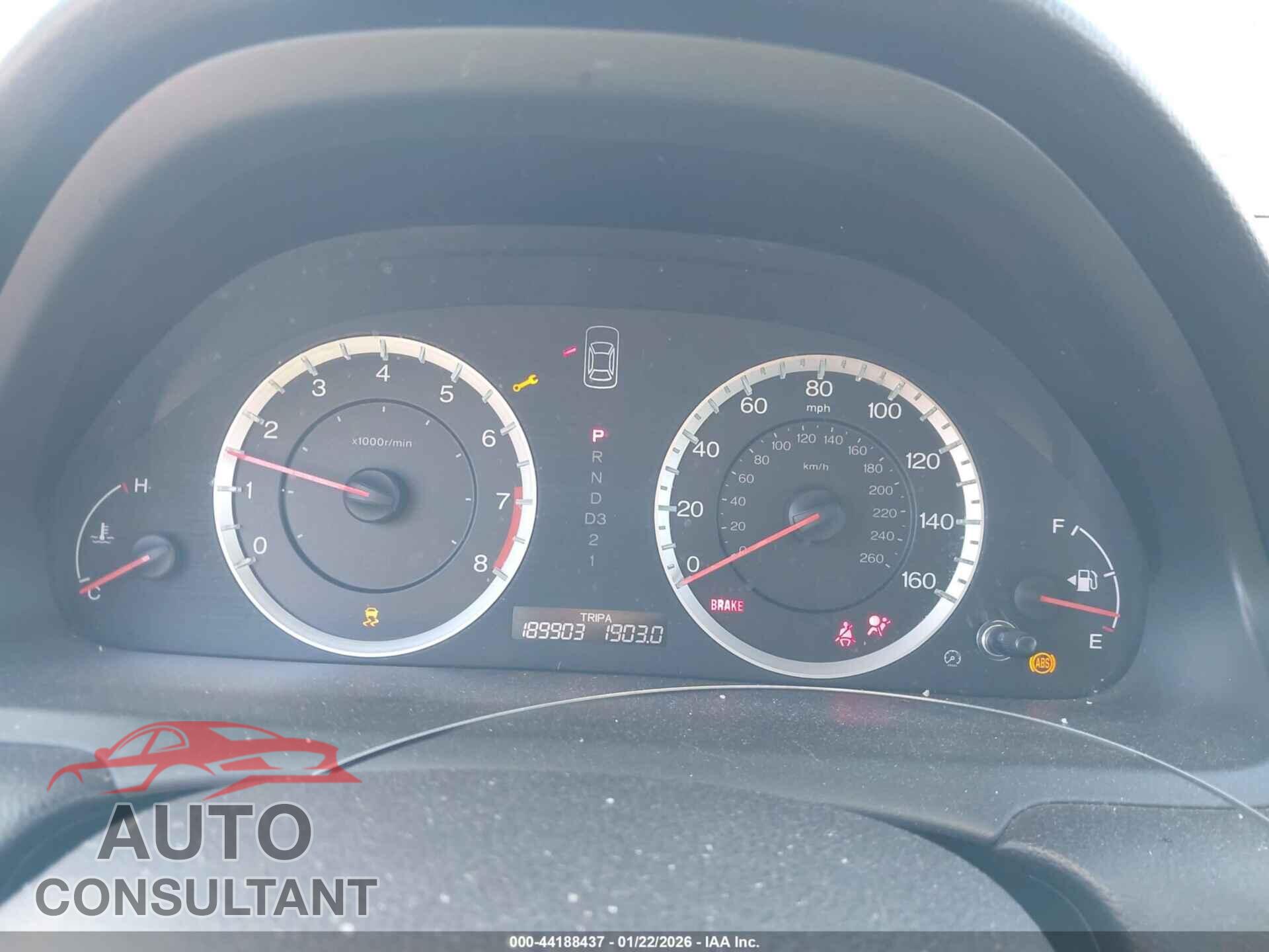 HONDA ACCORD 2011 - 1HGCP2F61BA002662