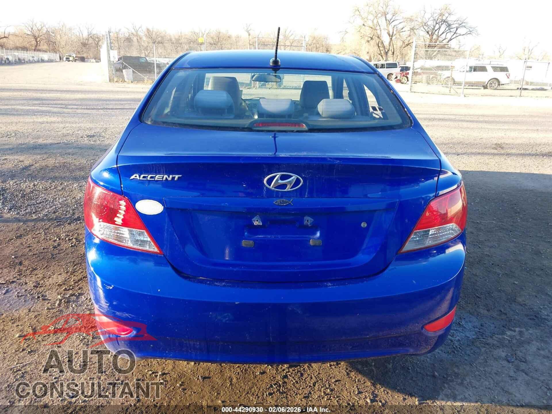 HYUNDAI ACCENT 2013 - KMHCT4AE9DU464405