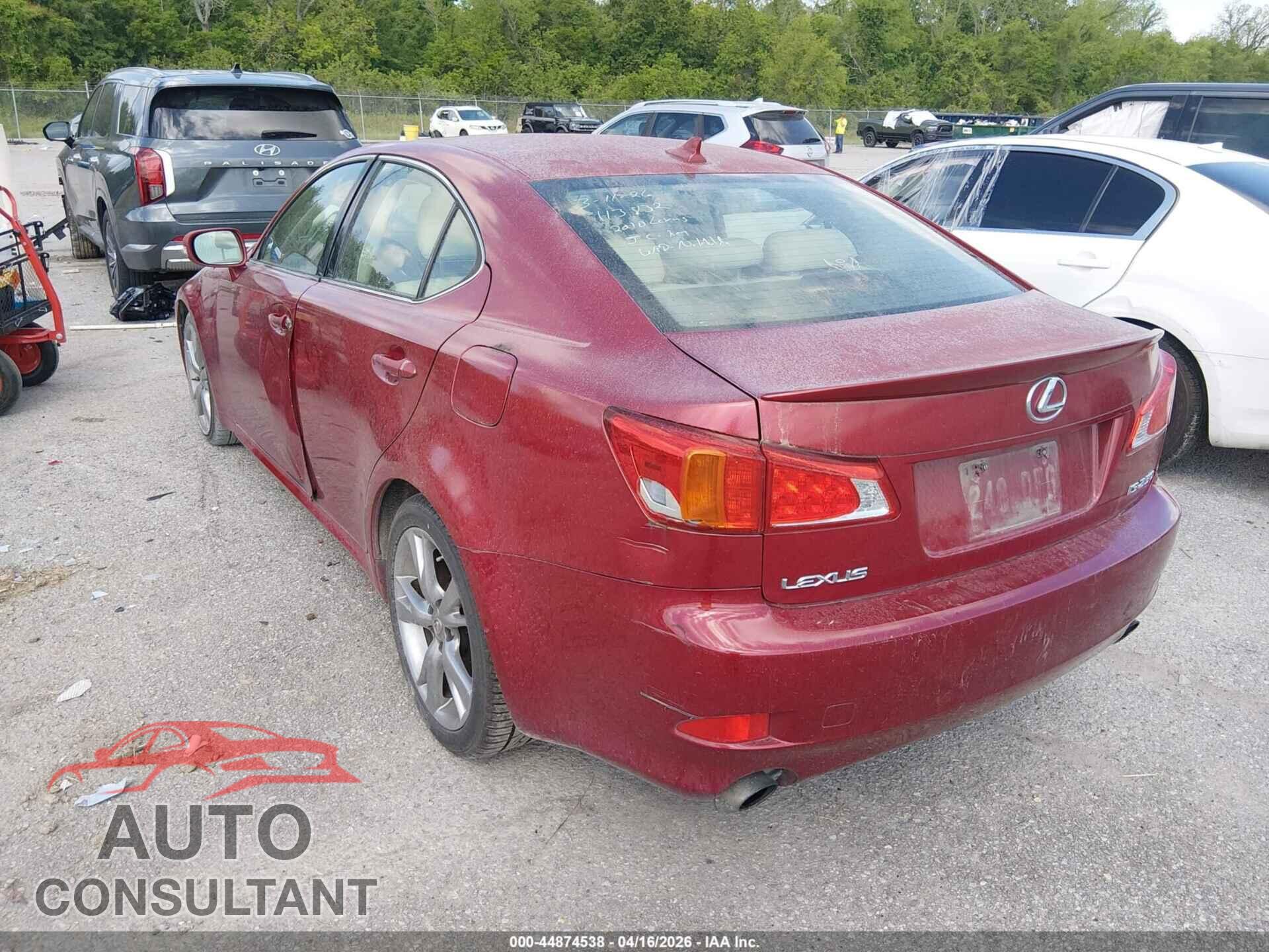 LEXUS IS 250 2010 - JTHBF5C2XA5113832