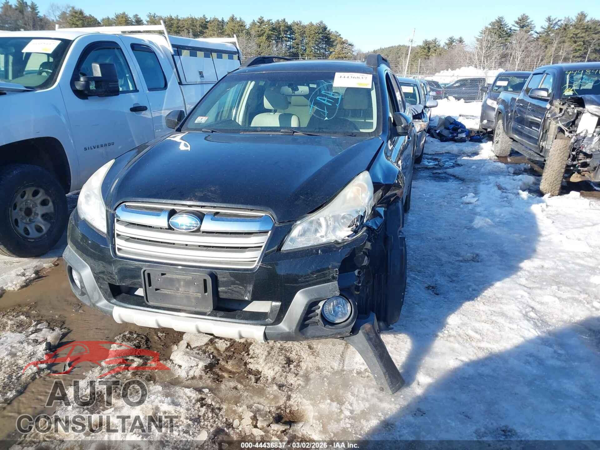 SUBARU OUTBACK 2014 - 4S4BRBLC1E3325421