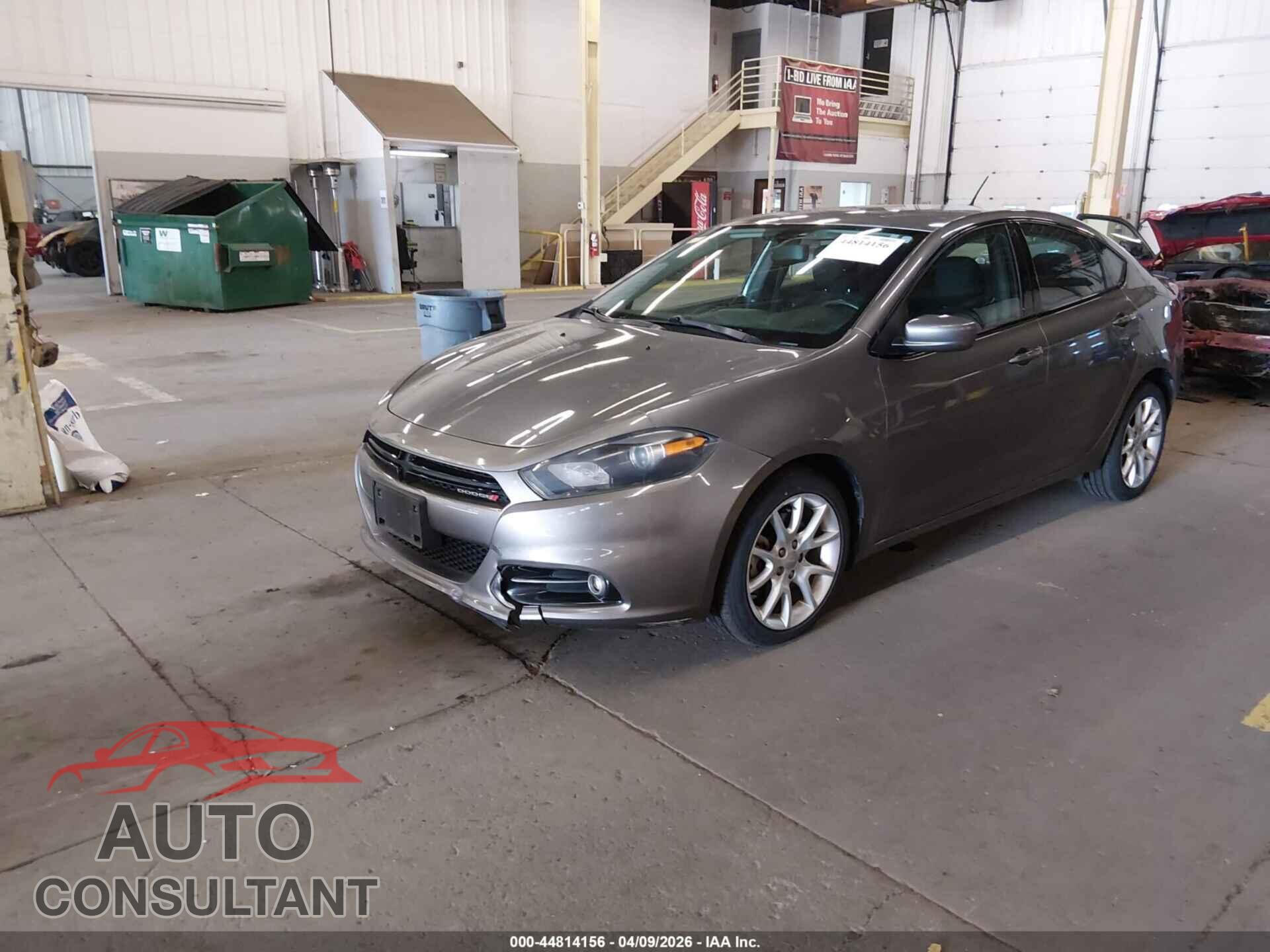 DODGE DART 2013 - 1C3CDFBA3DD344063