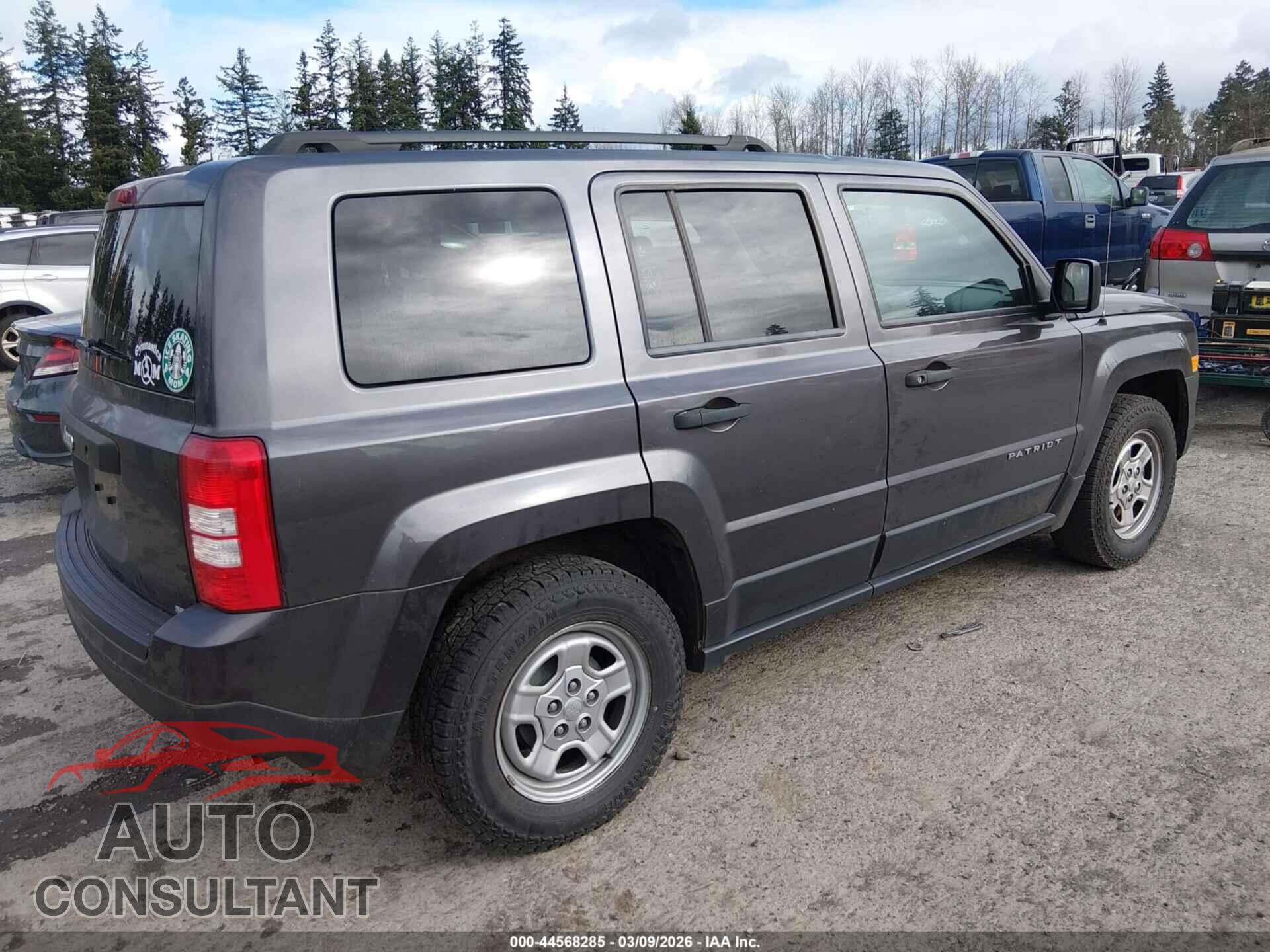 JEEP PATRIOT 2015 - 1C4NJPBA3FD414313