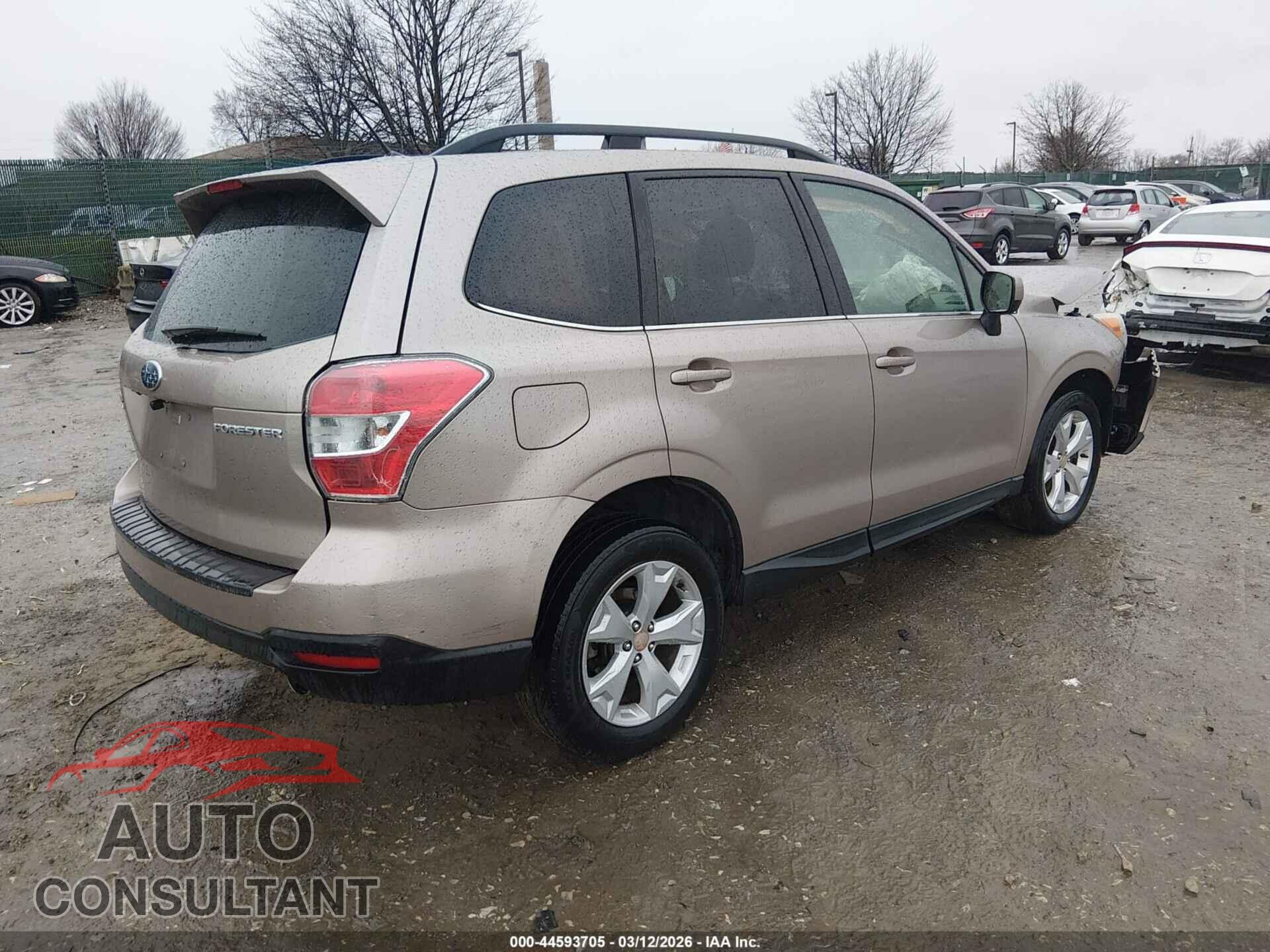 SUBARU FORESTER 2014 - JF2SJAHC0EH426341