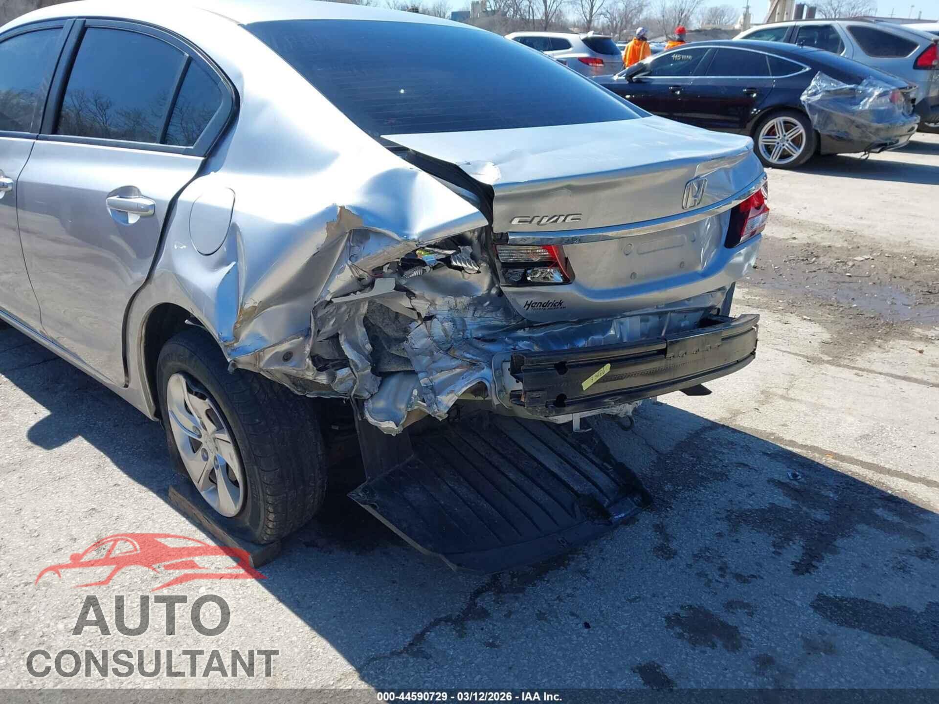 HONDA CIVIC 2013 - 19XFB2F57DE242686