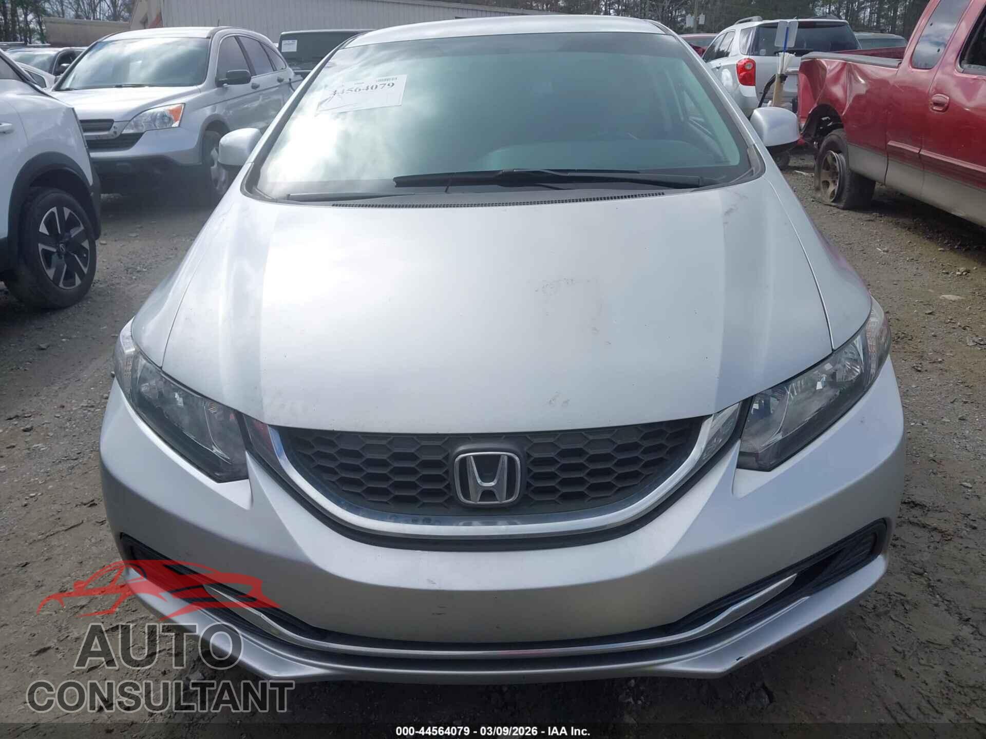 HONDA CIVIC 2013 - 2HGFB2F53DH598915