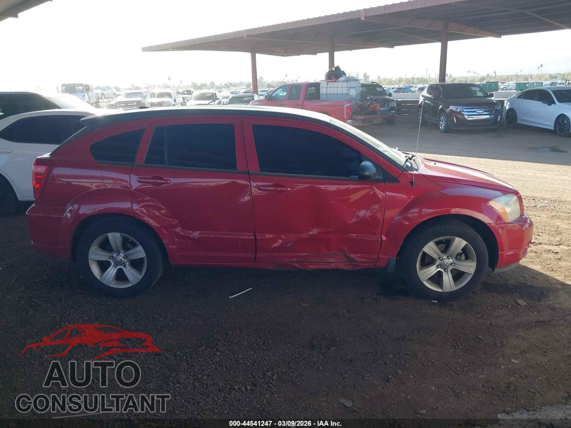 DODGE CALIBER 2012 - 1C3CDWDAXCD527794