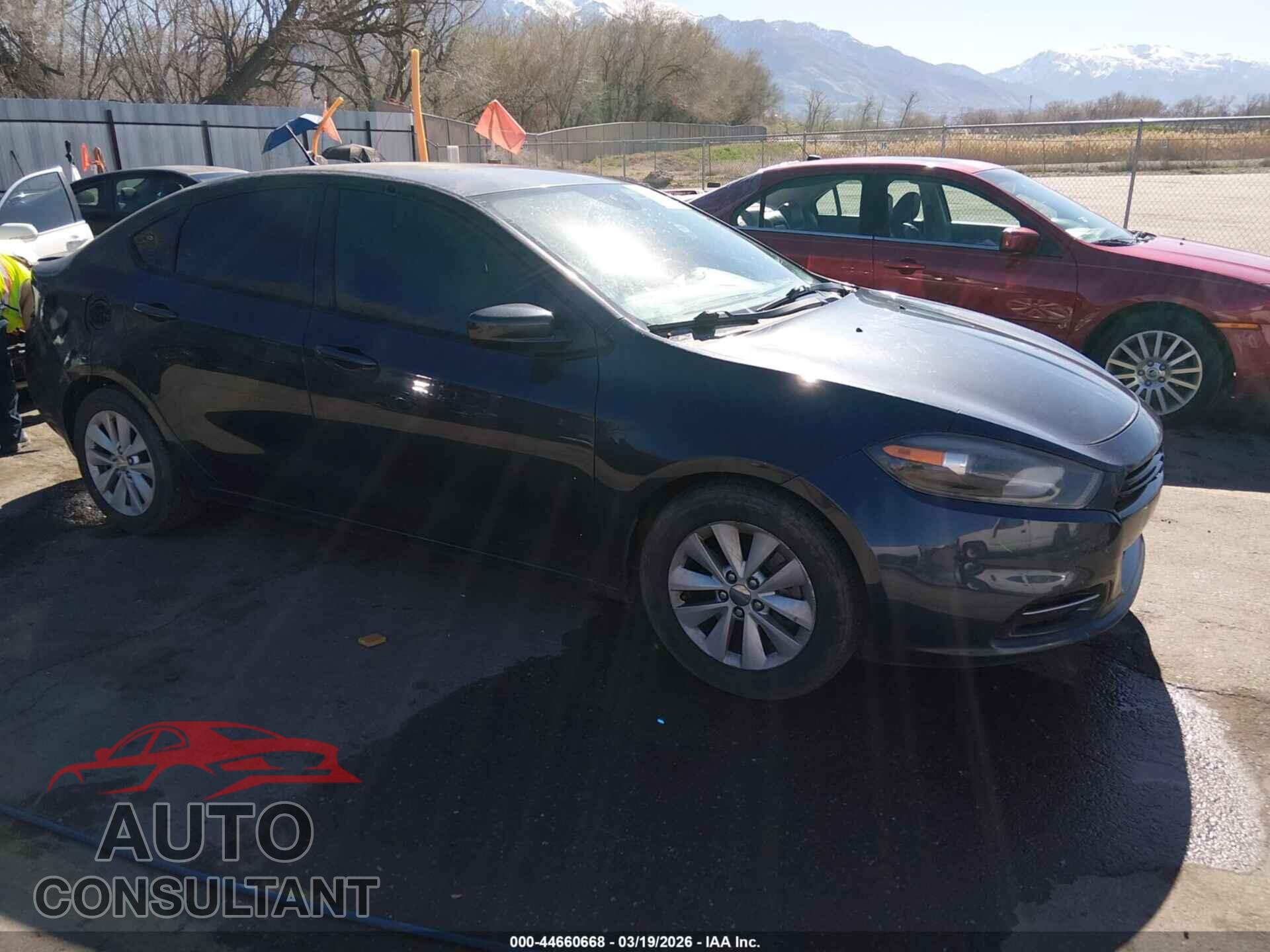 DODGE DART 2014 - 1C3CDFBB4ED767907