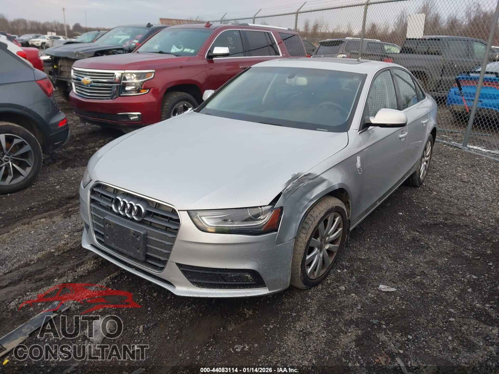 AUDI A4 2013 - WAUBFAFL5DA161844