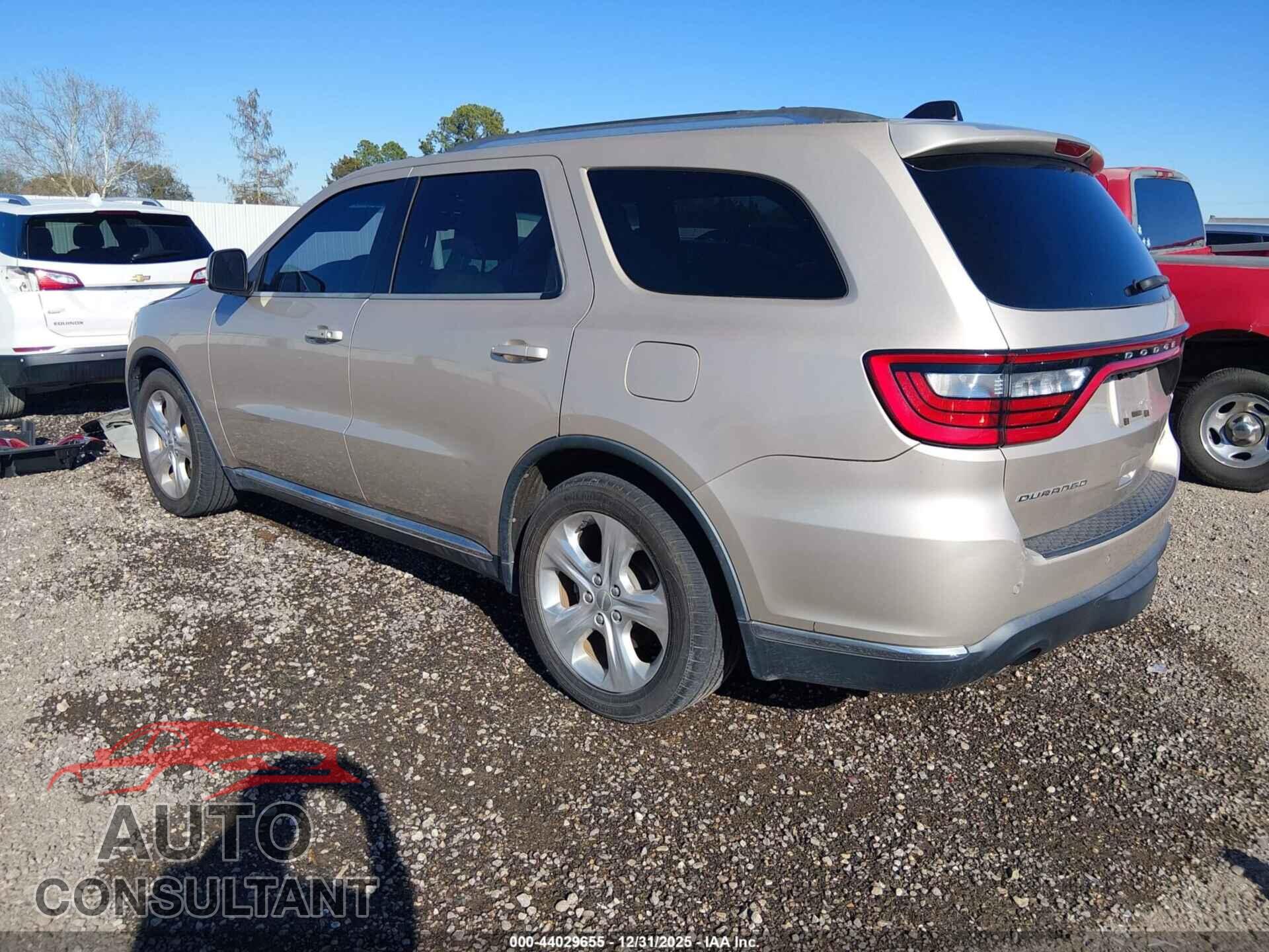 DODGE DURANGO 2014 - 1C4SDHDTXEC344411
