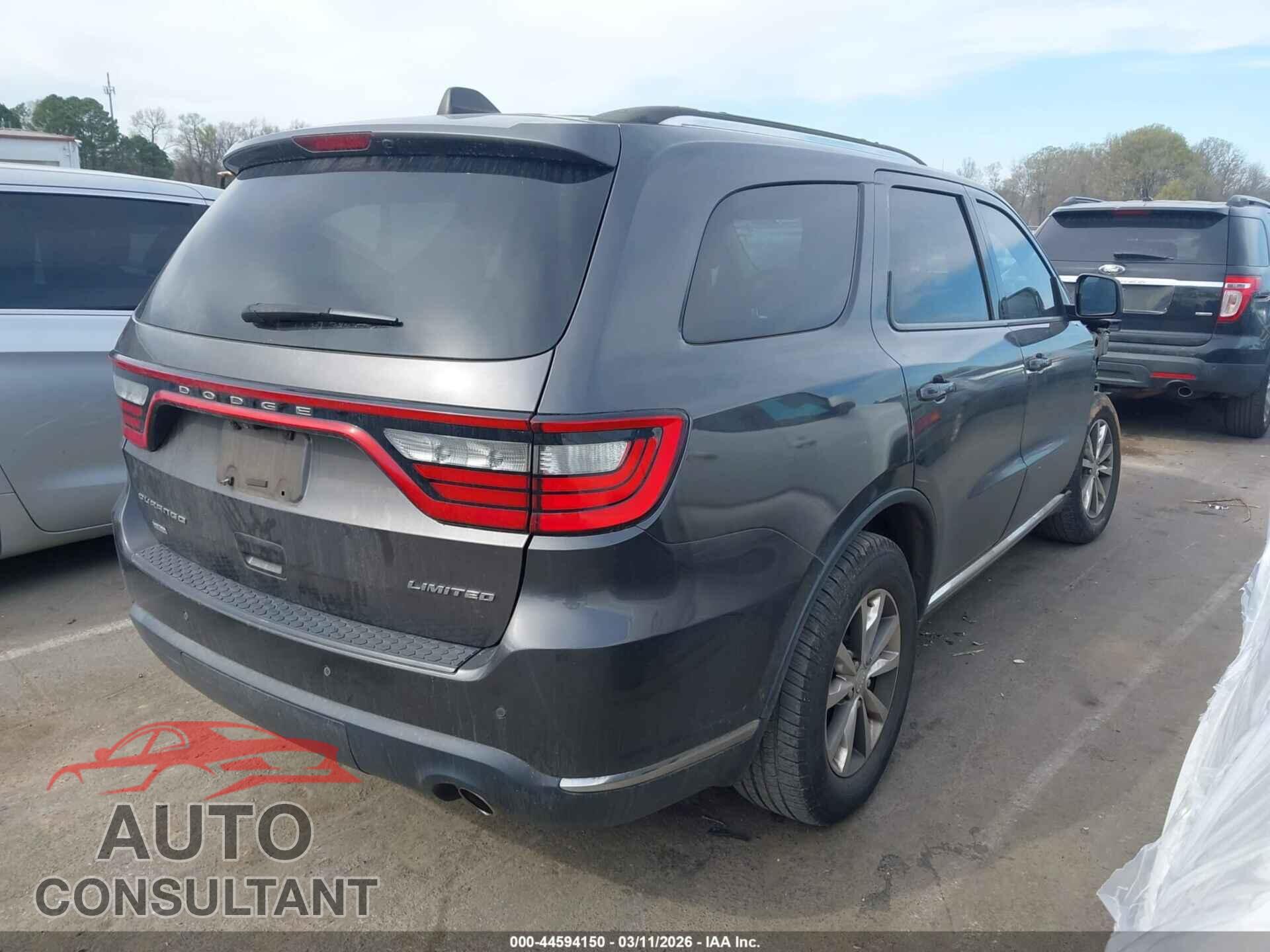 DODGE DURANGO 2014 - 1C4RDHDGXEC976004