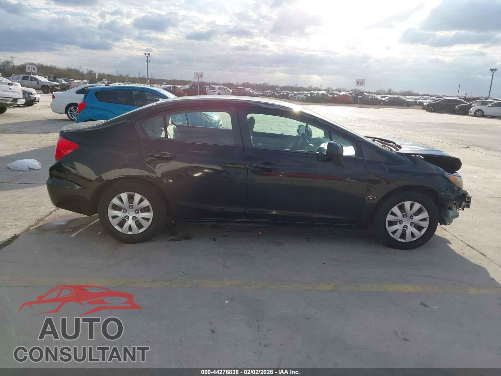 HONDA CIVIC 2012 - 2HGFB2F55CH564666