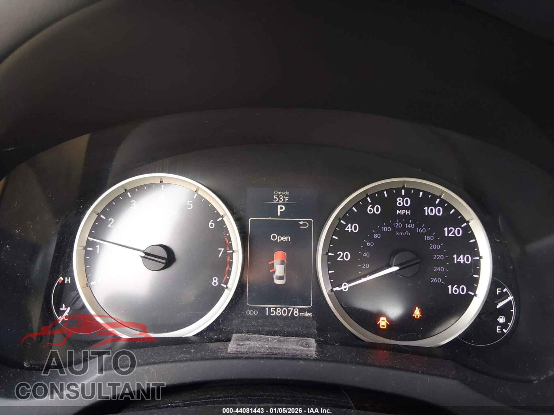 LEXUS IS 250 2014 - JTHCF1D2XE5000867