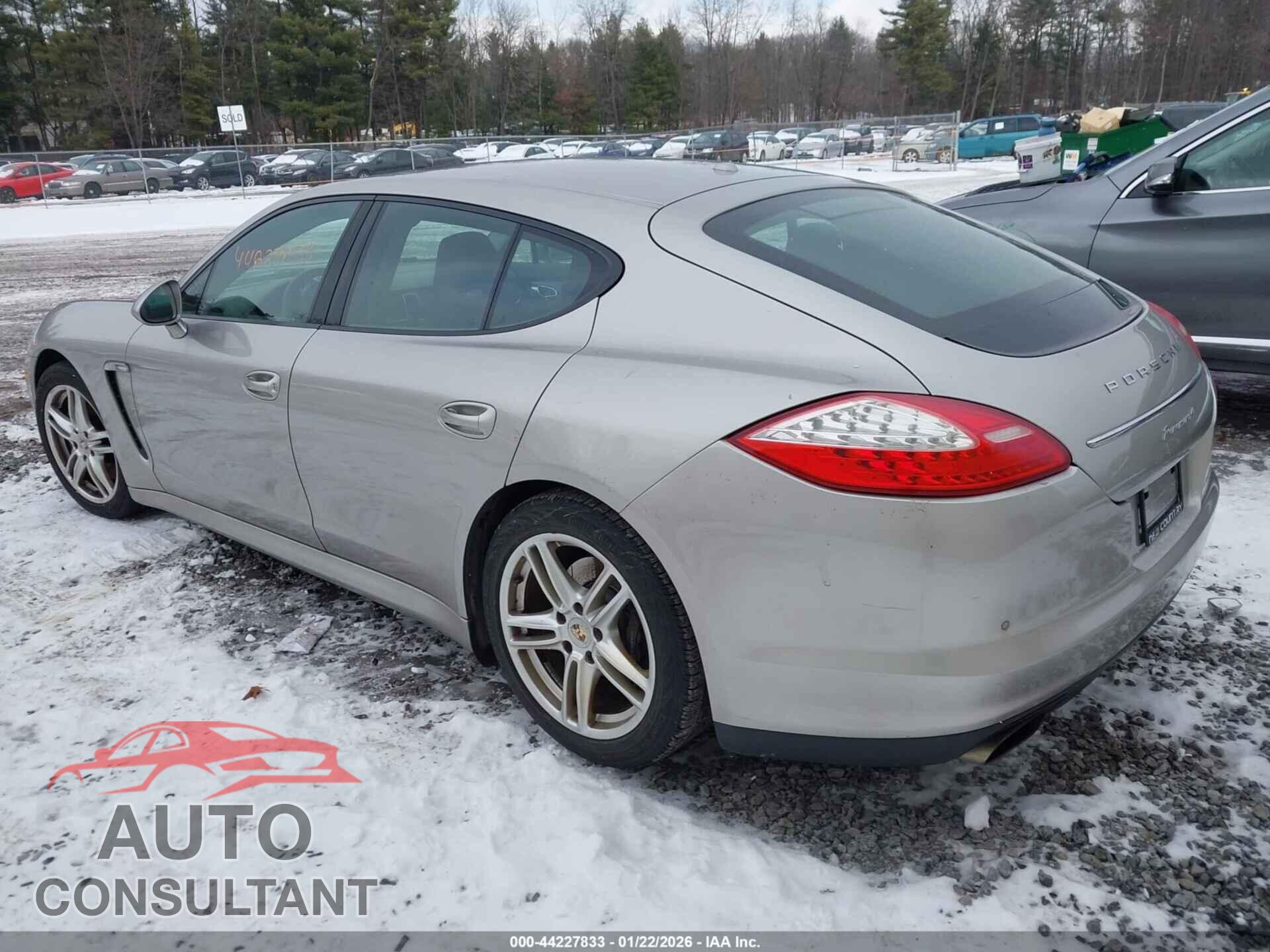PORSCHE PANAMERA 2012 - WP0AA2A72CL014056
