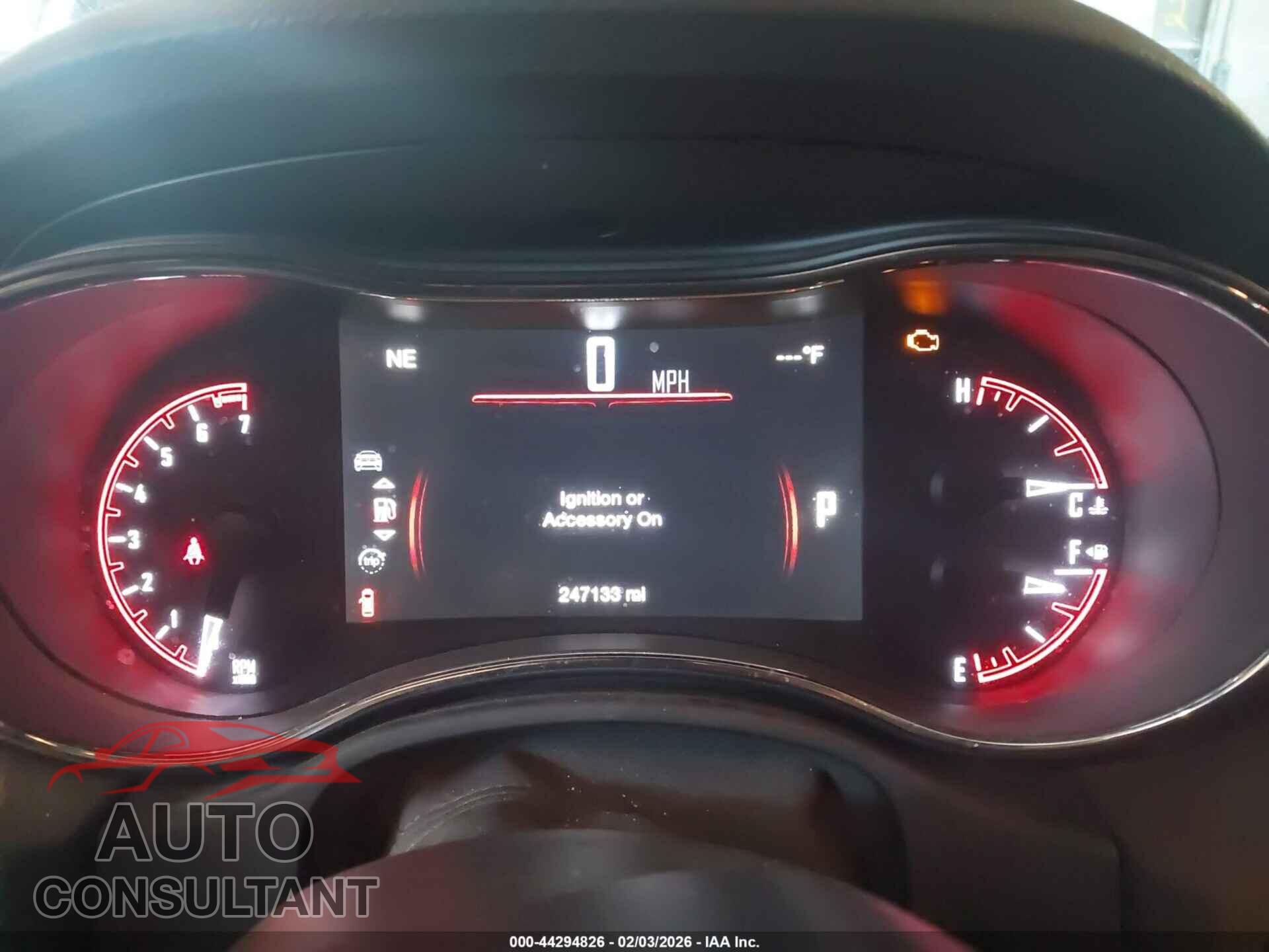 DODGE DURANGO 2016 - 1C4RDJAG9GC315644